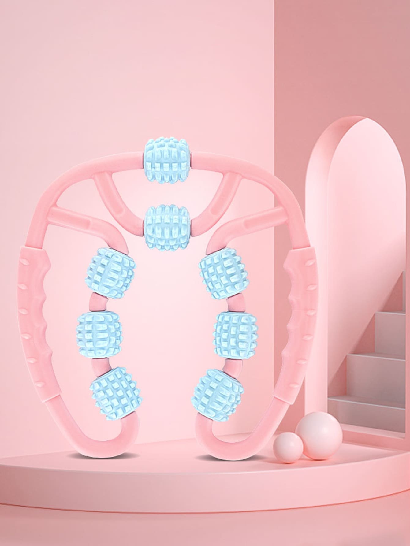 1pc Two Tone Massager