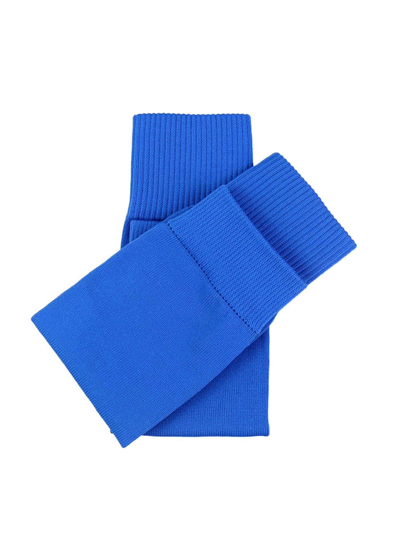Sports Outdoor Solid Color Knitted Fabric Compression Sports Calf Sleeve