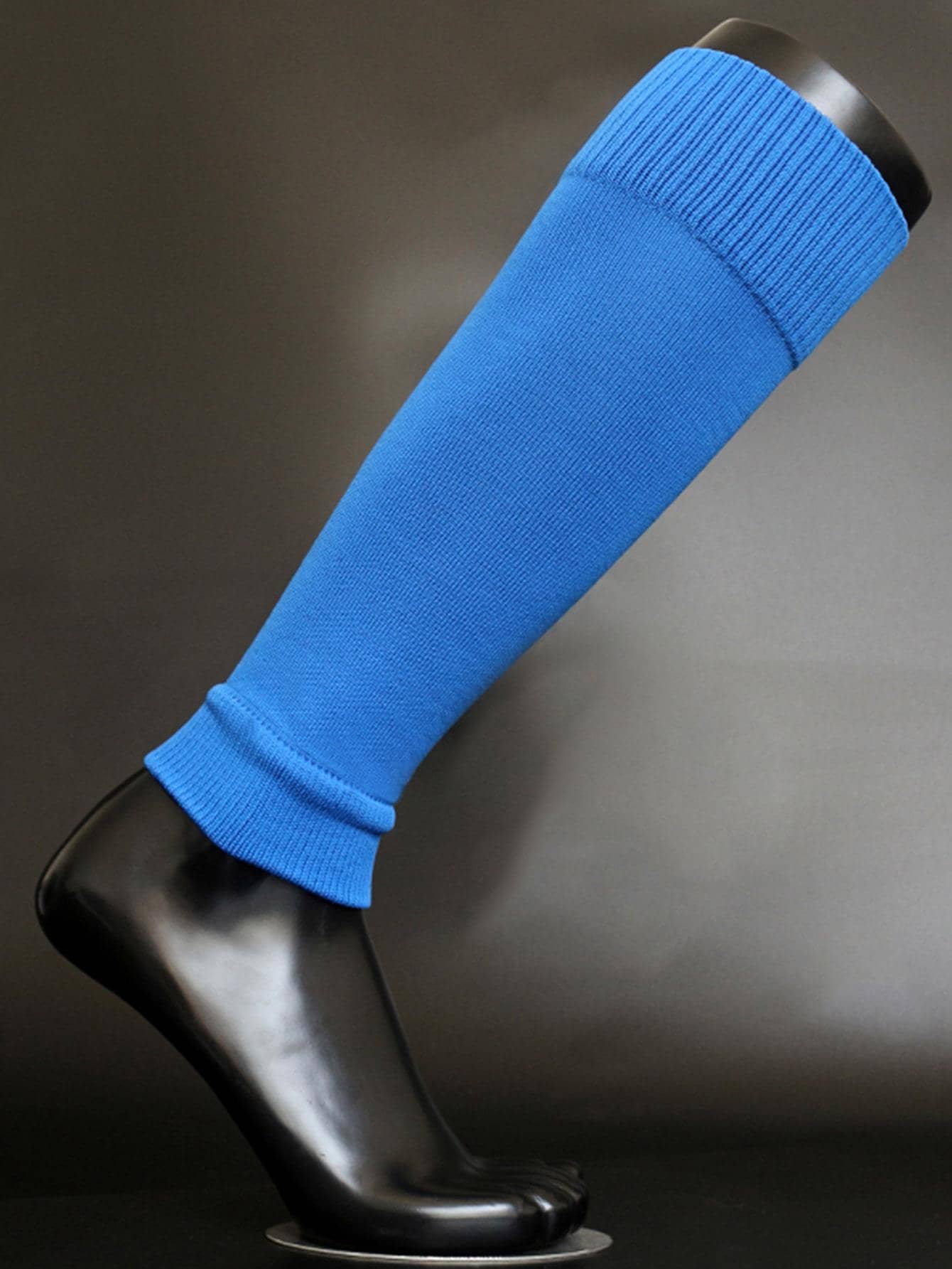 Sports Outdoor Solid Color Knitted Fabric Compression Sports Calf Sleeve