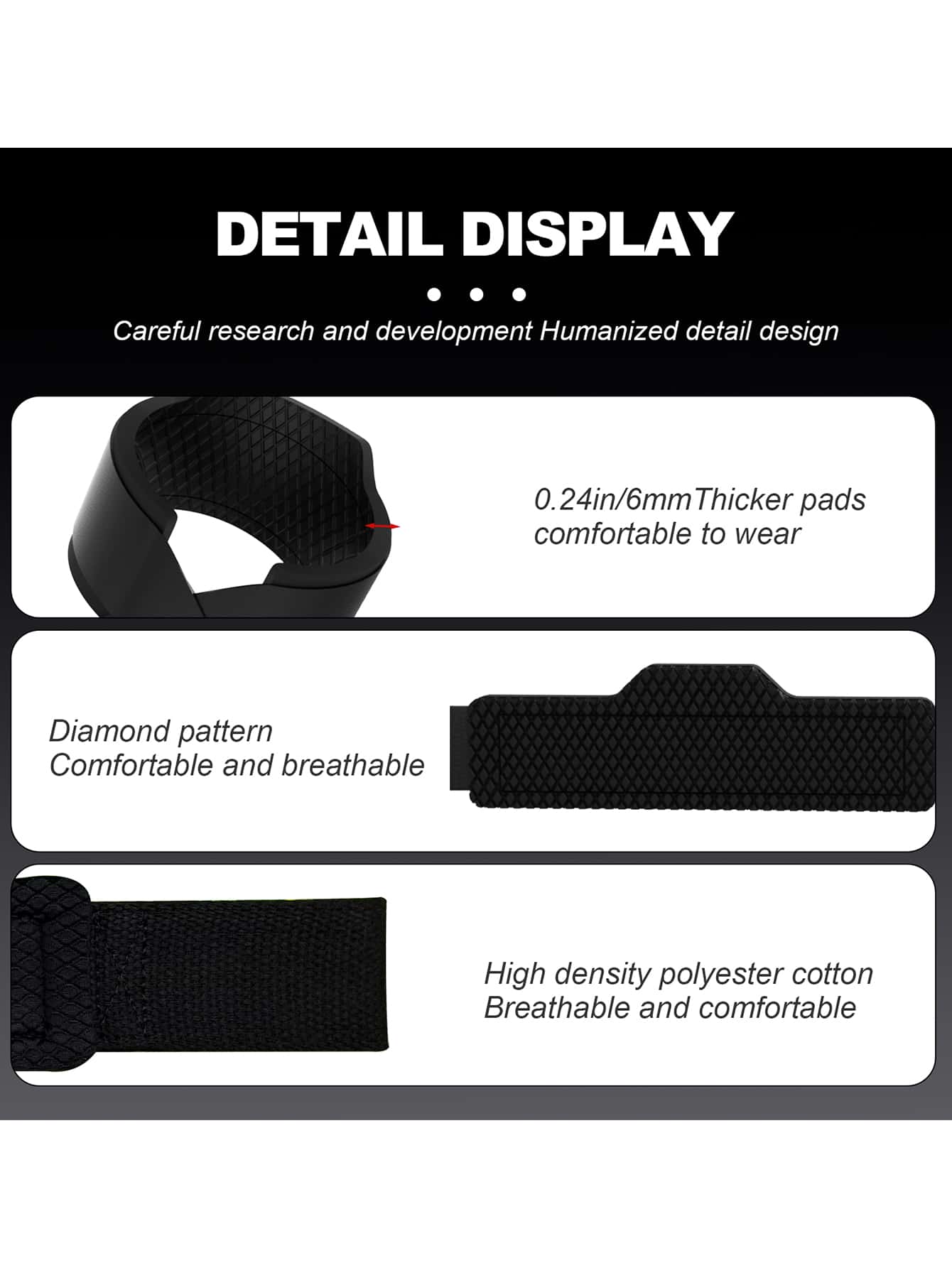 1pair Power Lifting Wrist Straps