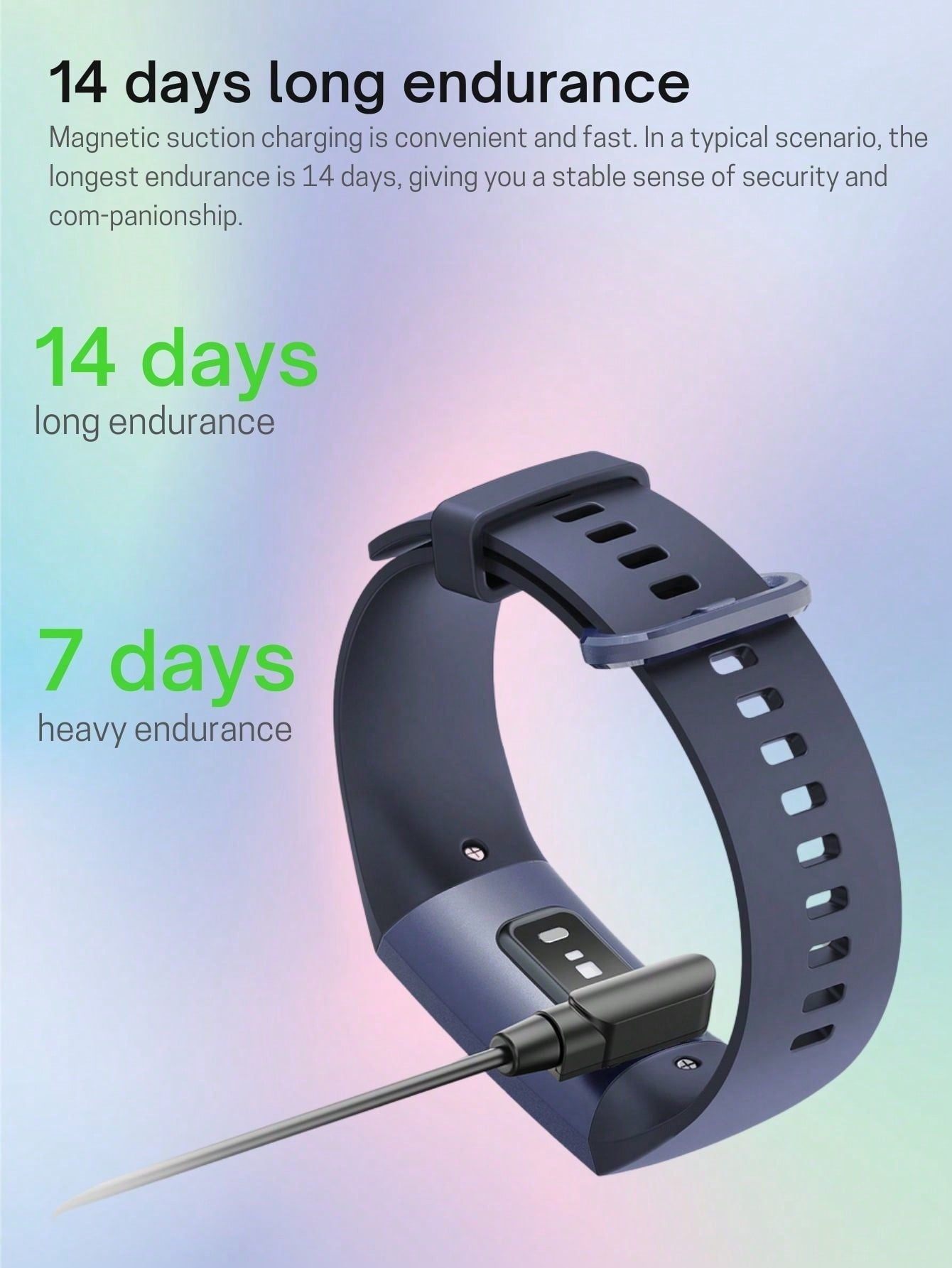 EFFEOKKI EFFEOKKI 1.1" AMOLED Fitness Tracker Smart Watch For Man Women Smart Bracelet Sport Band Waterproof Pedometer Heart Rate/Blood Pressure/Blood Oxygen Monitor Smartwatch