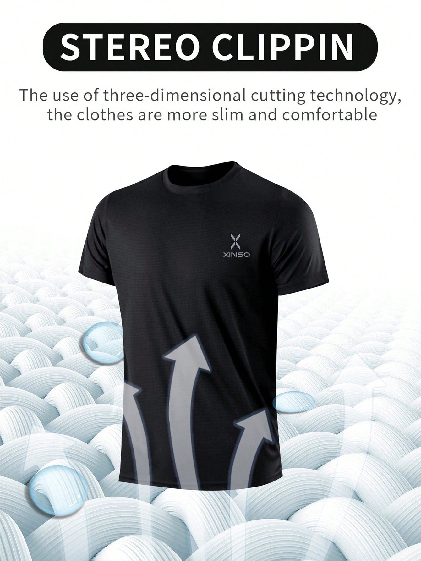 2pcs Men Sports Outfit - Fashionable Casual T-Shirt With Pocket