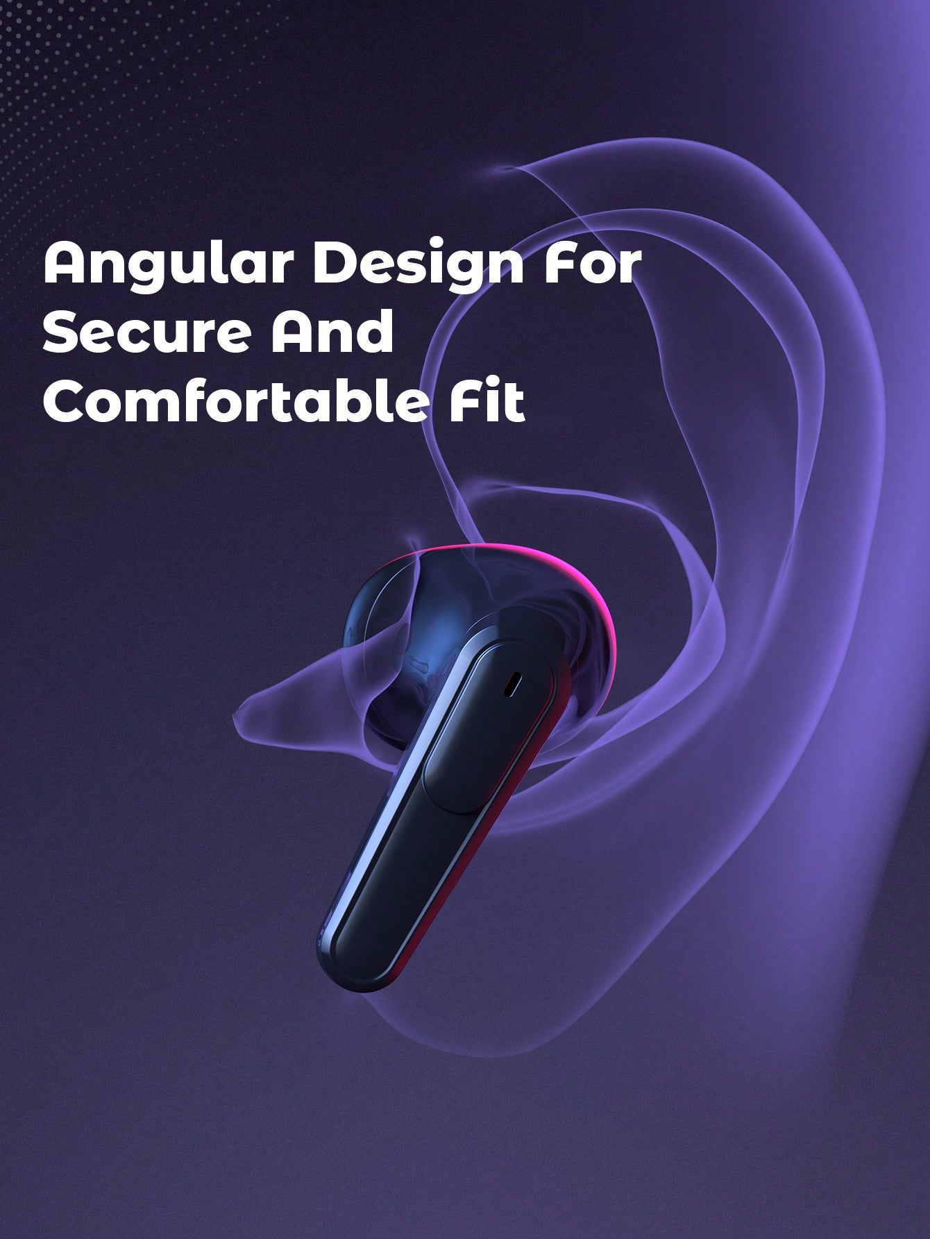 Teckwe Wireless Earbuds With Colorful LED Lights,Bluetooth 5.1