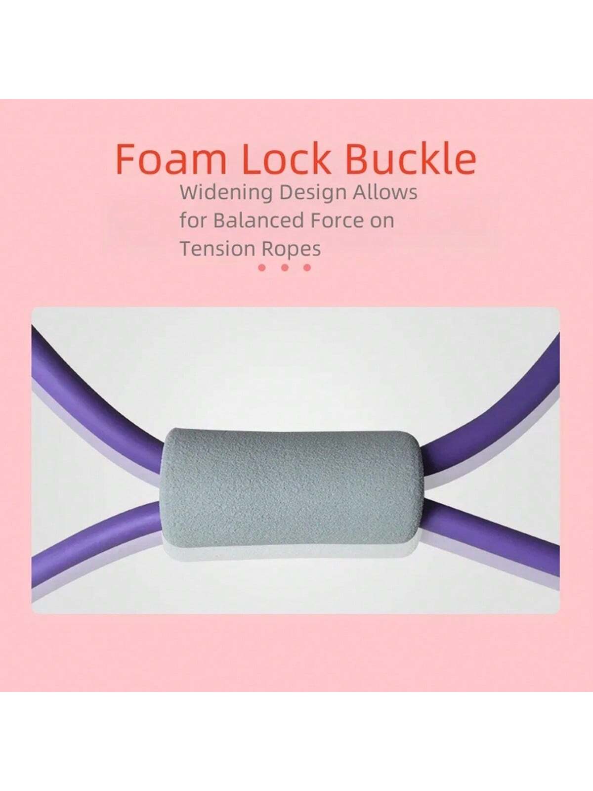 2024 Newest 1 Pc 8-Shaped Resistance Band, Arm Back Shoulder Exercise Elastic Rope Elastic Fitness Band, Foot, Leg, Hand Stretching, Arm Exercise Device, Used For Yoga Pilates Stretching Physical, Home Gym Exercise