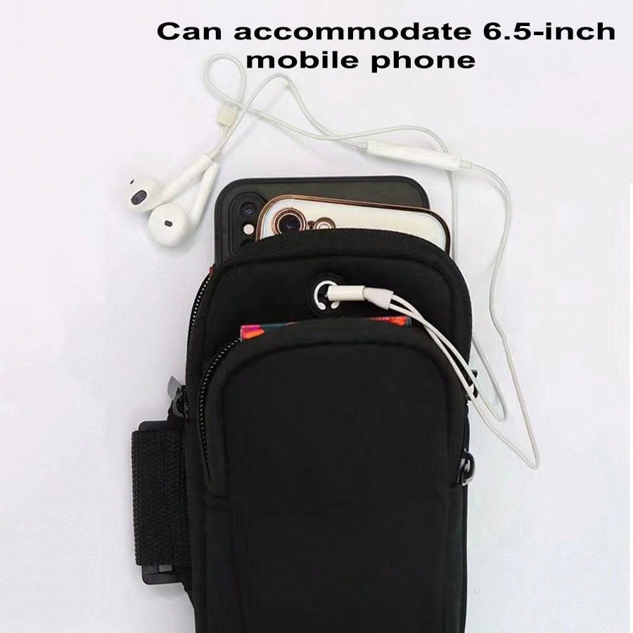 Waterproof Outdoor Sports Phone Armband For Men And Women, Marathon Running Phone Holder, Diving Material Wrist Arm Bag For Fitness Equipment