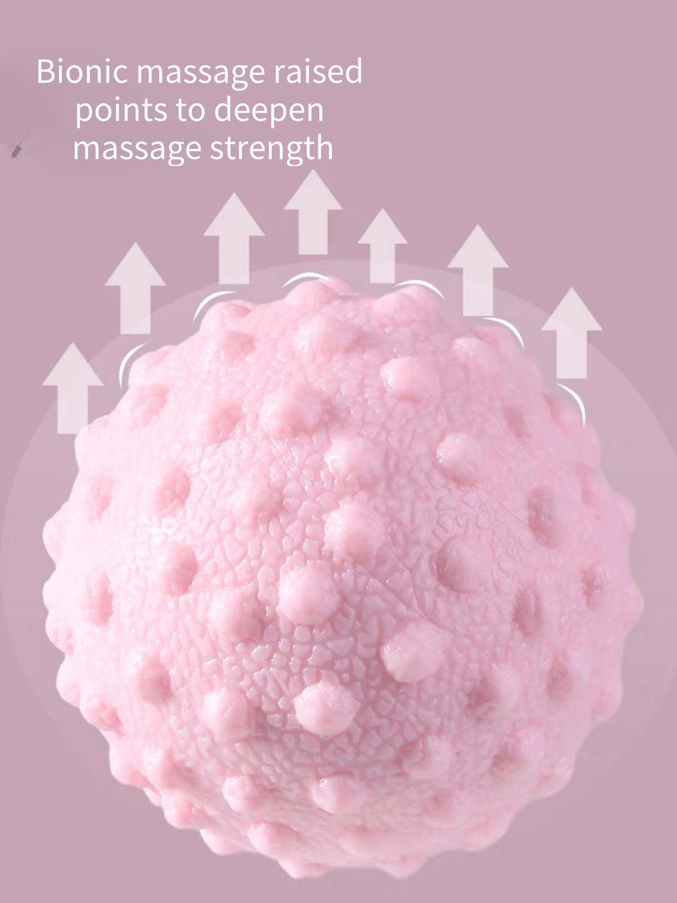 1pc Peanut Shaped Massage Ball, Fascia Ball, Muscle Relaxation Ball, Acupressure Spiky Ball, Yoga Fitness Ball, Handheld Foot Roller