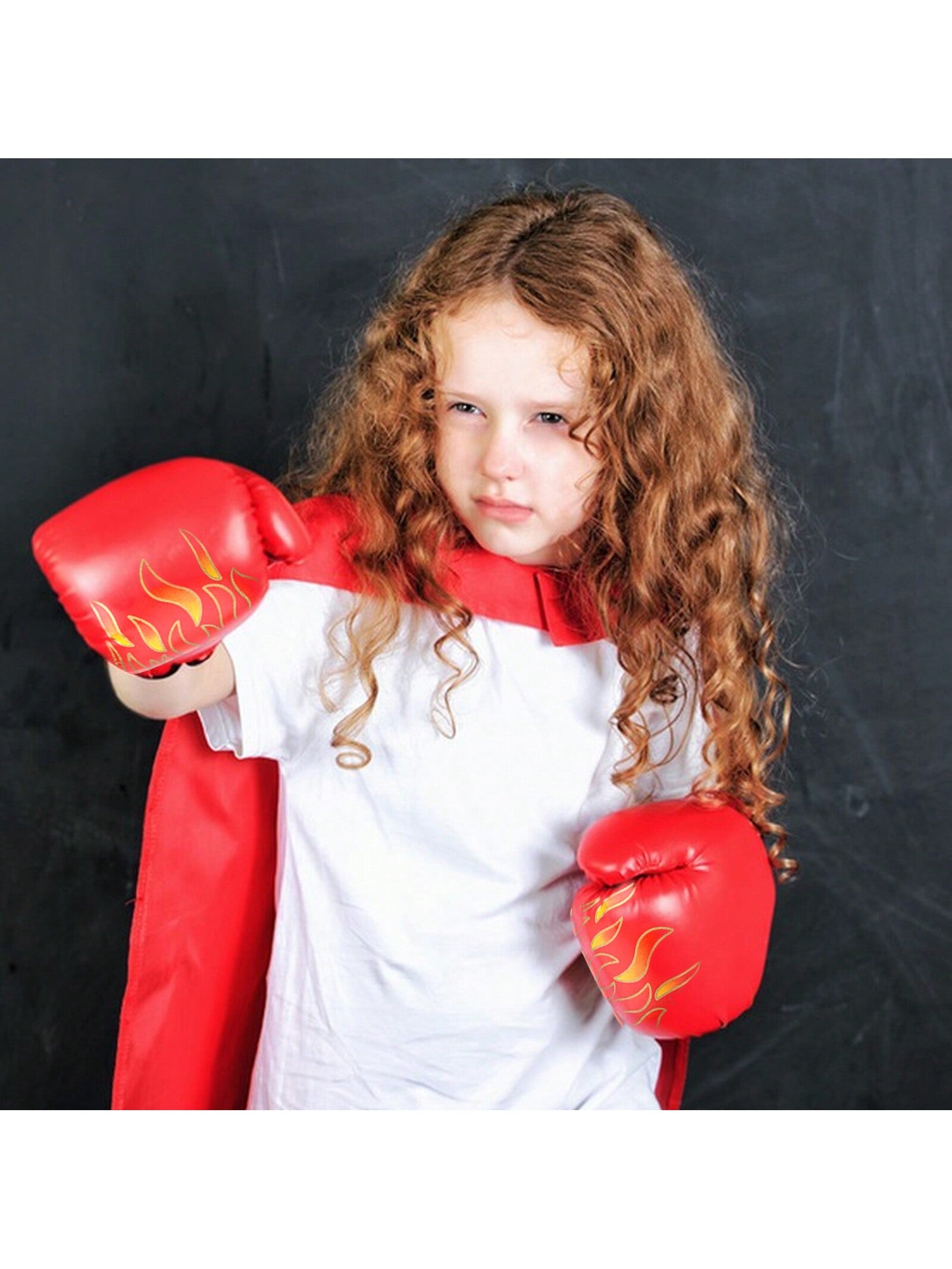 Kids Boxing Gloves Kickboxing Mitts Punching Gloves Muay Thai Boxing Gloves Ventilated Palm Kickboxing Gloves For Girls Boys Age 3-9 Years Training Sparring Kickboxing Fighting