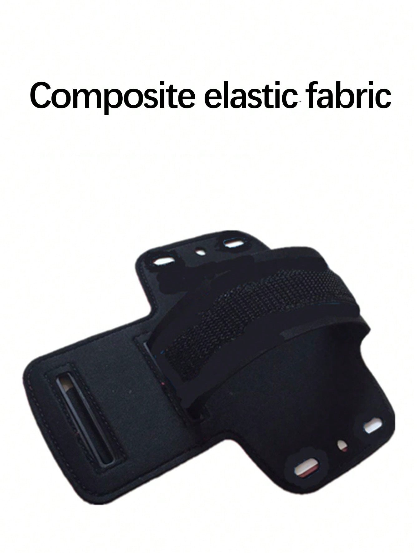 1pc Sports Armband For 5.5-Inch Smartphones, Lightweight, Breathable, With Storage For Phone, Cash, Earphones, And Other Small Items, Perfect For Running And Workouts
