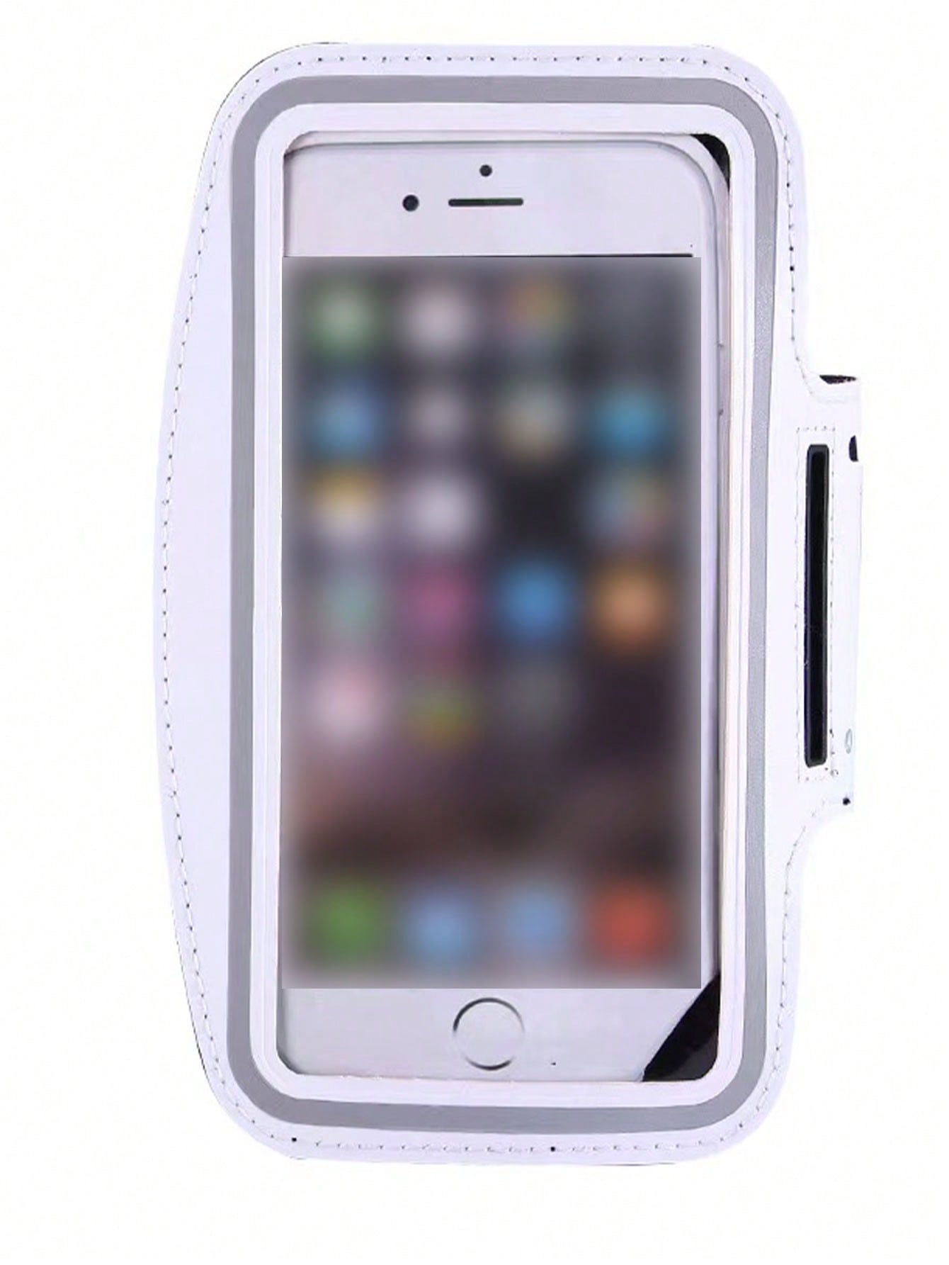 1pc Sports Armband For 5.5-Inch Smartphones, Lightweight, Breathable, With Storage For Phone, Cash, Earphones, And Other Small Items, Perfect For Running And Workouts