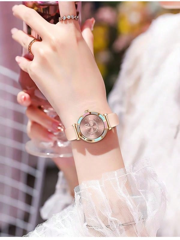 INEYES 2024 New Smartwatch For Women (Answer/Make Call) With 1.27'' HD Screen 100 Sport Modes Health Fitness Tracker Breathing Training/Sleep Monitor IP67 Waterproof Smart Watch Compatible With IOS Android IPhone
