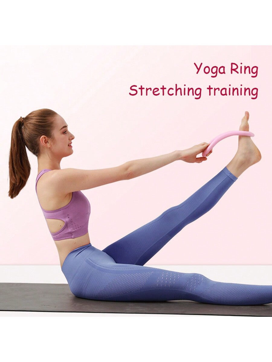 Yoga Circle Magic Pilates Ring Stretching Resistance Band Back Expander Exercise Fitness Equipment