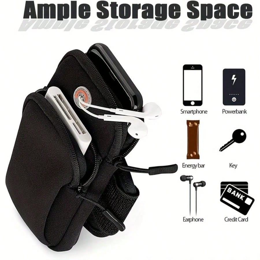 Ultimate Waterproof Running Arm Bag - Safeguard Your Phone During Intense Workouts - Sweat-Proof, Adjustable Fit For All Sizes