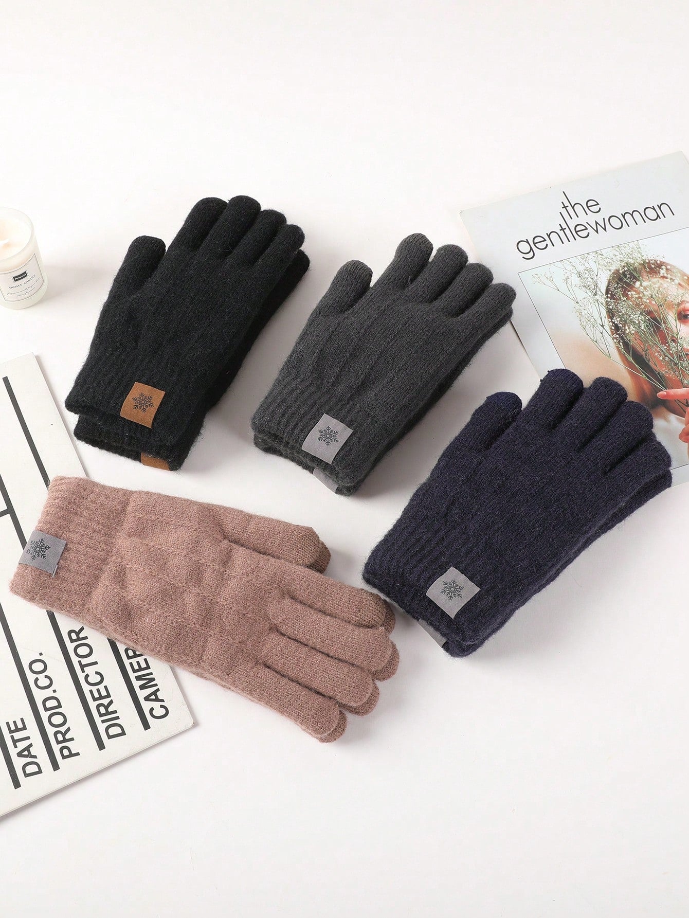1 Pair Thickened Winter Gloves, Men/Women Warm Touch Screen Cycling Gloves, Outdoor Cold Proof (Suitable For -30°C)