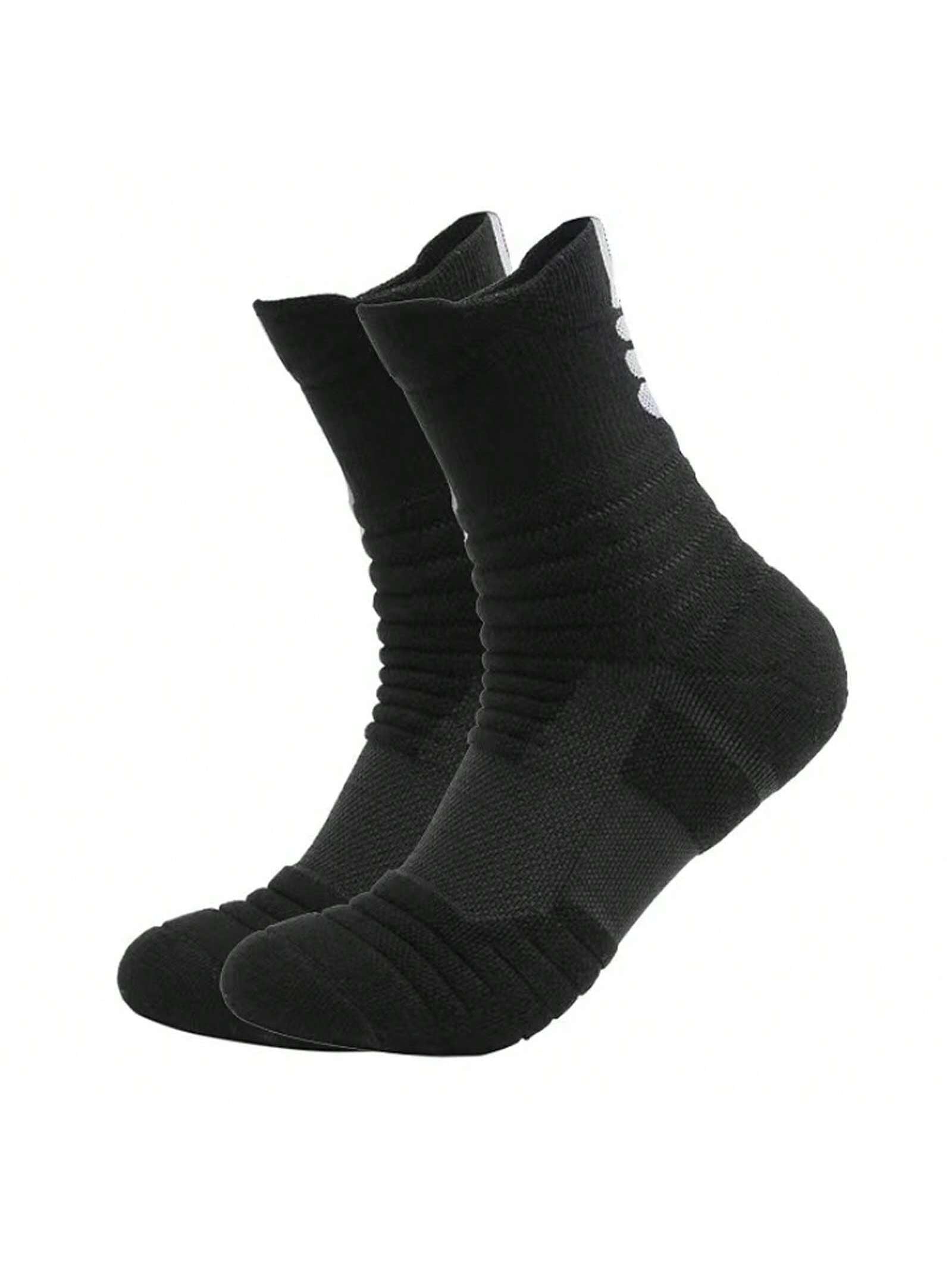 3Pairs Marathon Compression Socks - Ultra-Thin, Breathable, Moisture-Wicking, Arch Support, Calf Sleeves For Outdoor Fitness, Sports, Running, Hiking, Cycling, And Athletic Performance - Short Socks For Men And Women