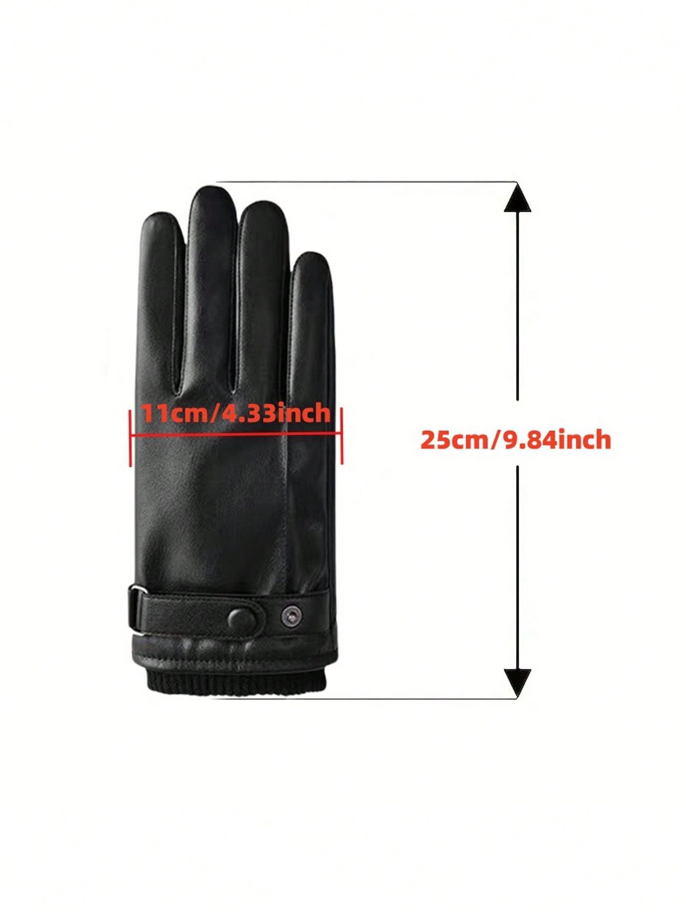 Women Winter Warm Fleece Lined Windproof Touchscreen Gloves For Motorcycle Cycling