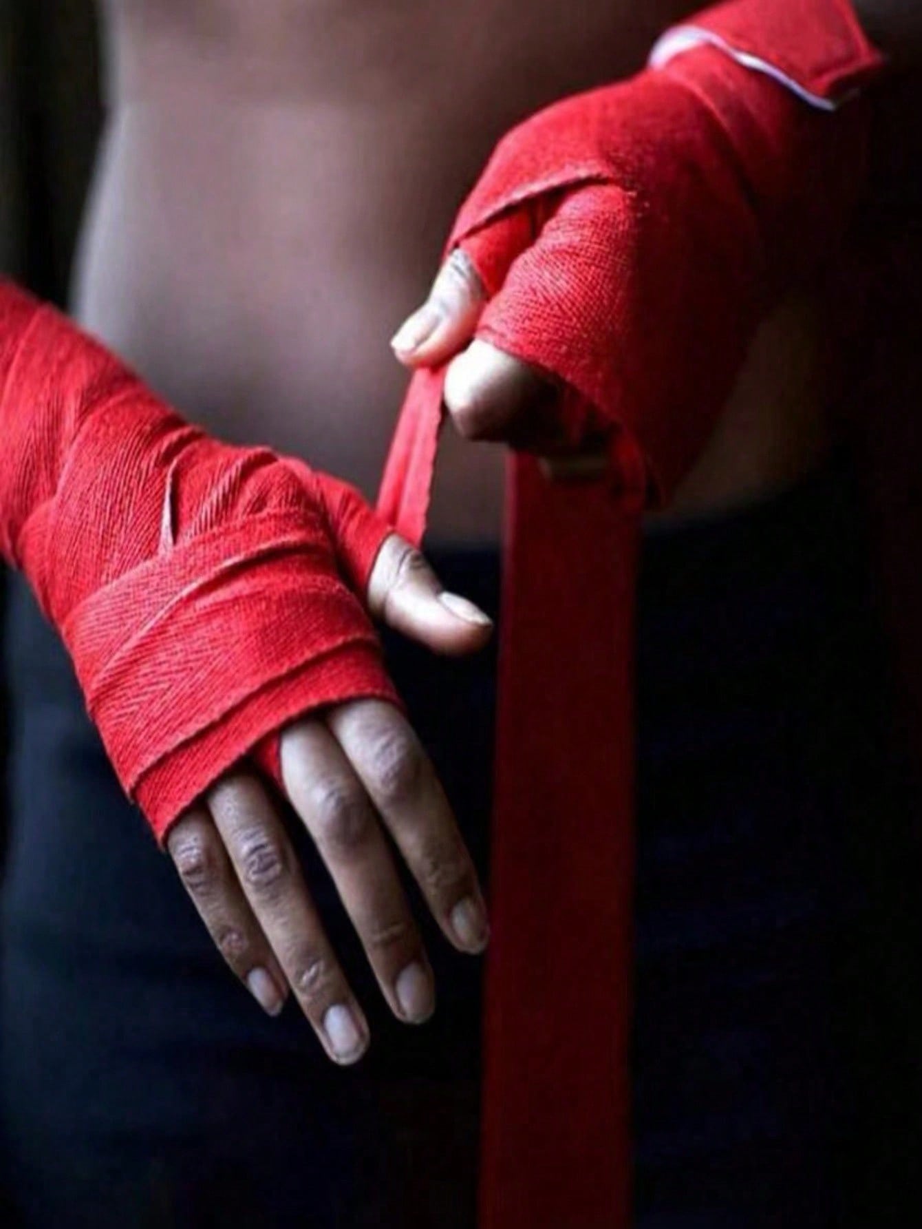 2pcs Boxing Wraps, Breathable Martial Arts Hand Wraps For Fitness, Muay Thai, MMA