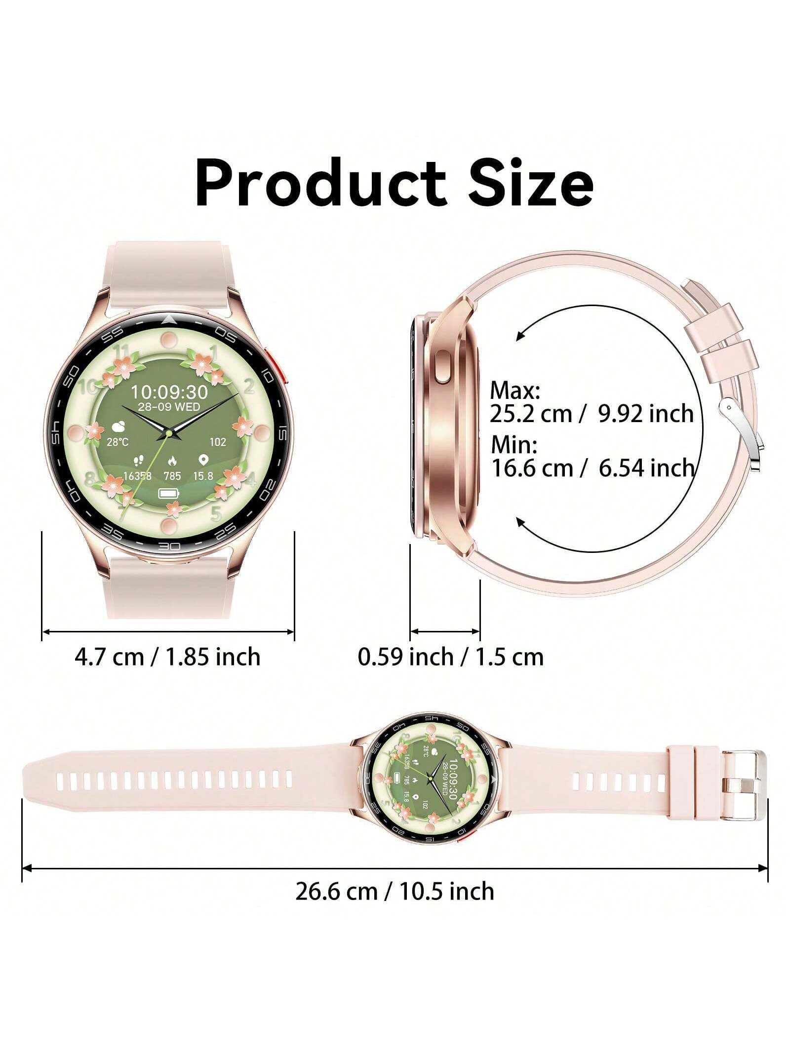 LinsonK 1pc Smart Watches For Women Men With Earbuds Bluetooth Call 1.39" HD Screen 2 In 1 Outdoor Smartwatch IP67 Waterproof Fitness Tracker With Heart Rate Sleep Monitor Pedometer For IOS Android