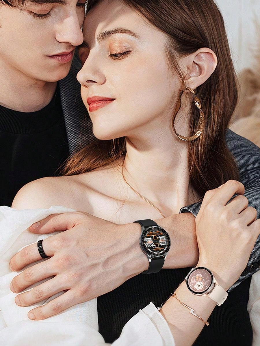 LinsonK 1pc Smart Watches For Women Men With Earbuds Bluetooth Call 1.39" HD Screen 2 In 1 Outdoor Smartwatch IP67 Waterproof Fitness Tracker With Heart Rate Sleep Monitor Pedometer For IOS Android