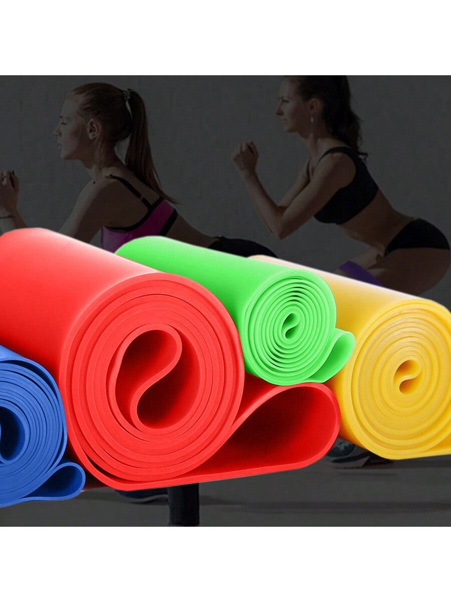 Exercise Workout Bands For Women And Men, 5 Set Of Stretch Bands For Booty Legs, Pilates Flexbands