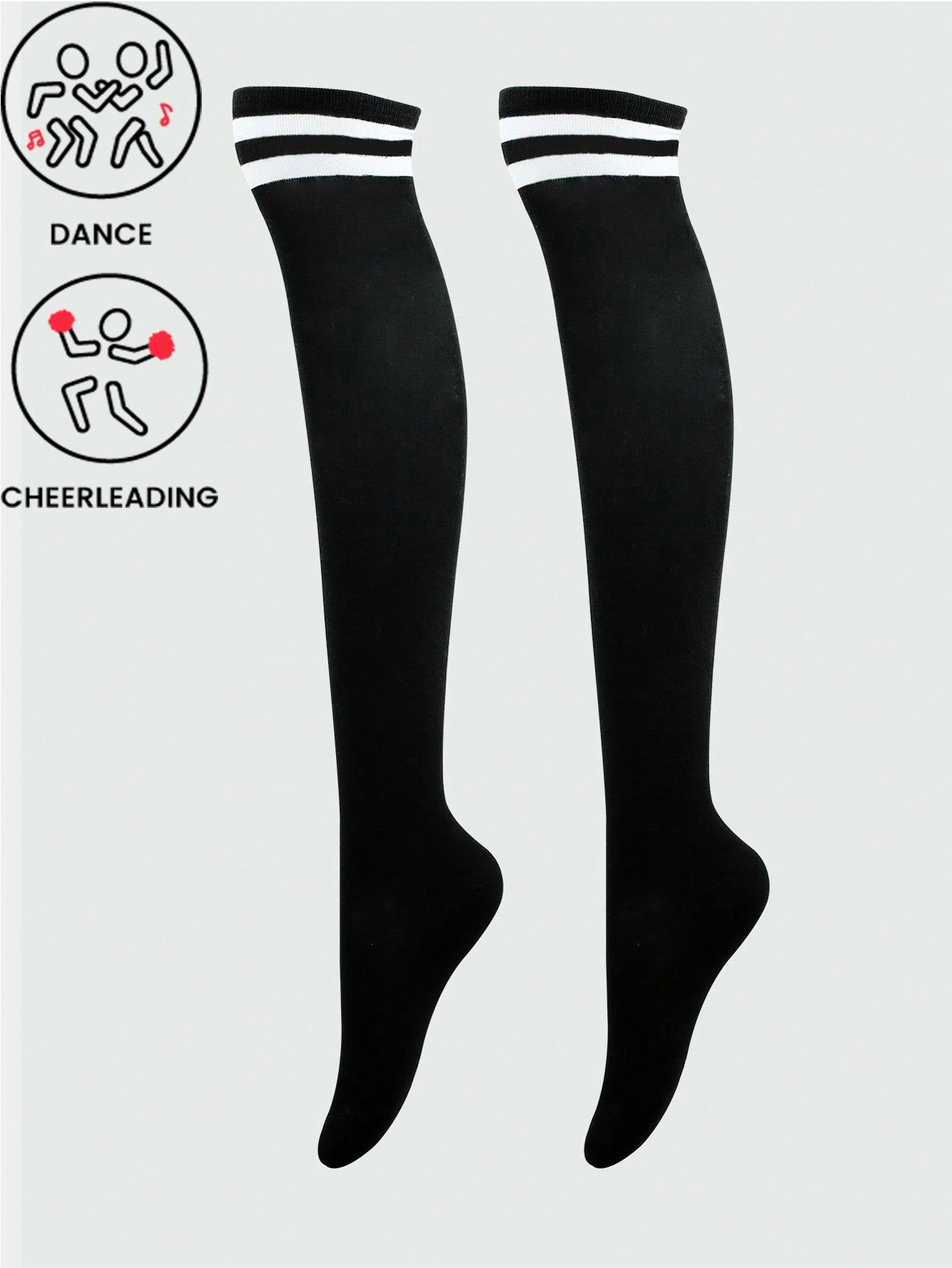 Sports Outdoor Striped Outdoor Compression Sports Socks