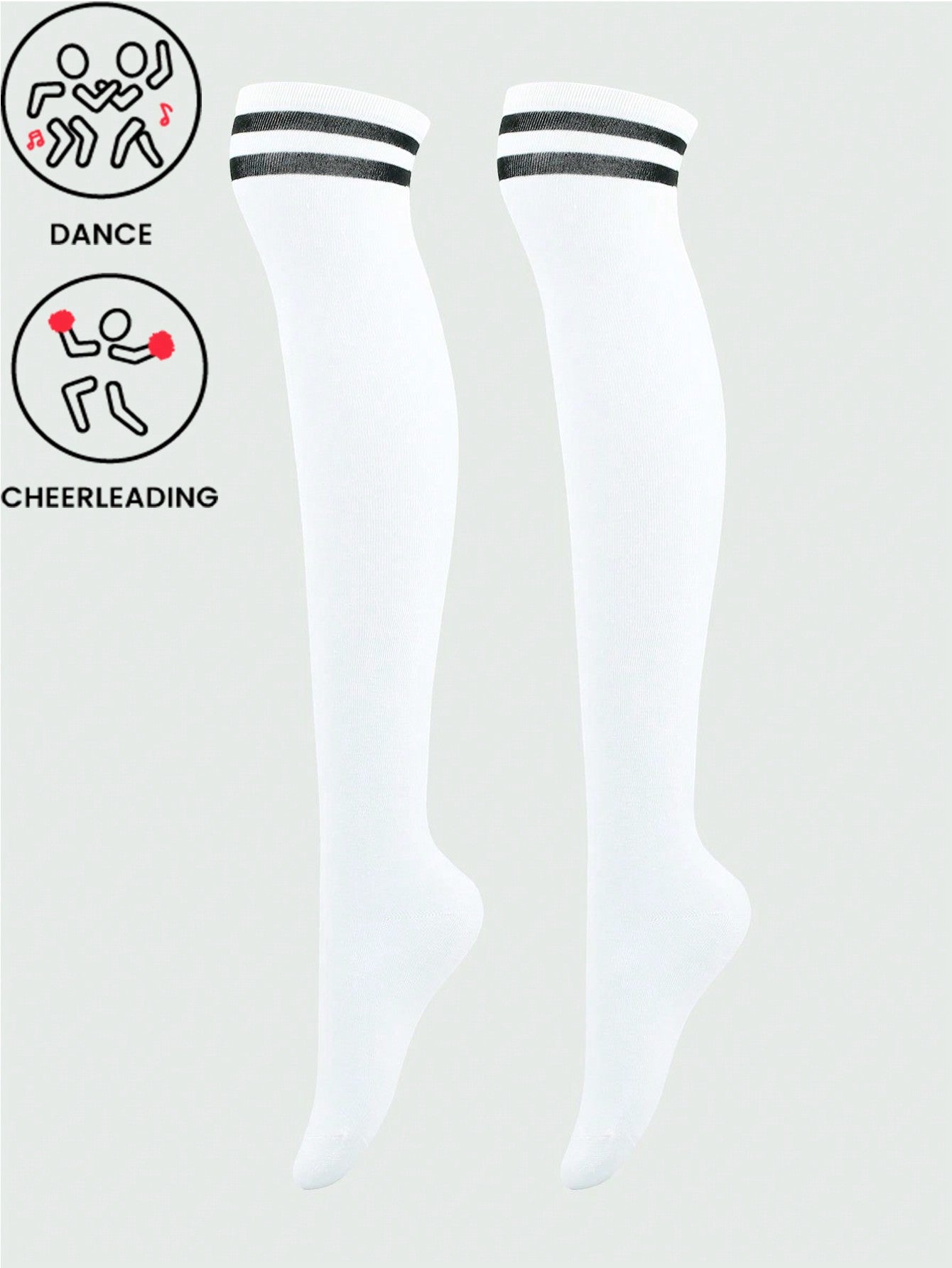 Sports Outdoor Striped Outdoor Compression Sports Socks