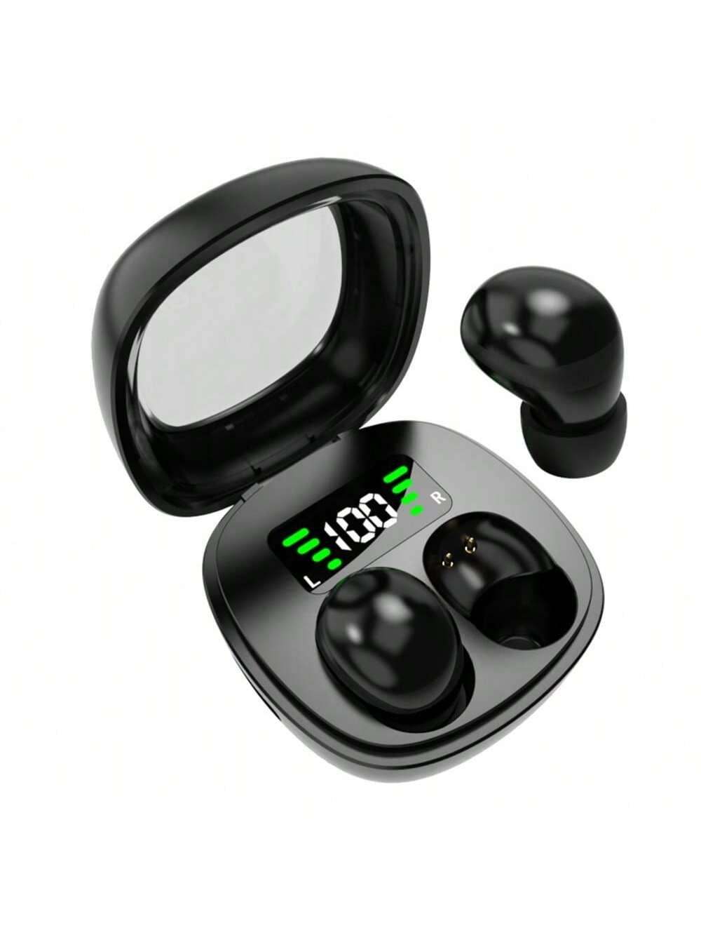 TWS Mini Sleeping Bluetooth Wireless Earphones In-Ear HIFI Music Headphones Stereo Noise Cancelling Sports Waterproof Earbuds Headset With Mic