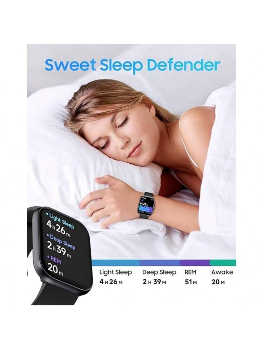 Smart Watch For Women, Alexa Built-In, Answer/Make Calls, 1.91" HD Screen Fitness Watch, IP68 Waterproof, 100 Sports, Heart Rate Monitor, Sleep Tracker, Smartwatch Compatible Android IOS