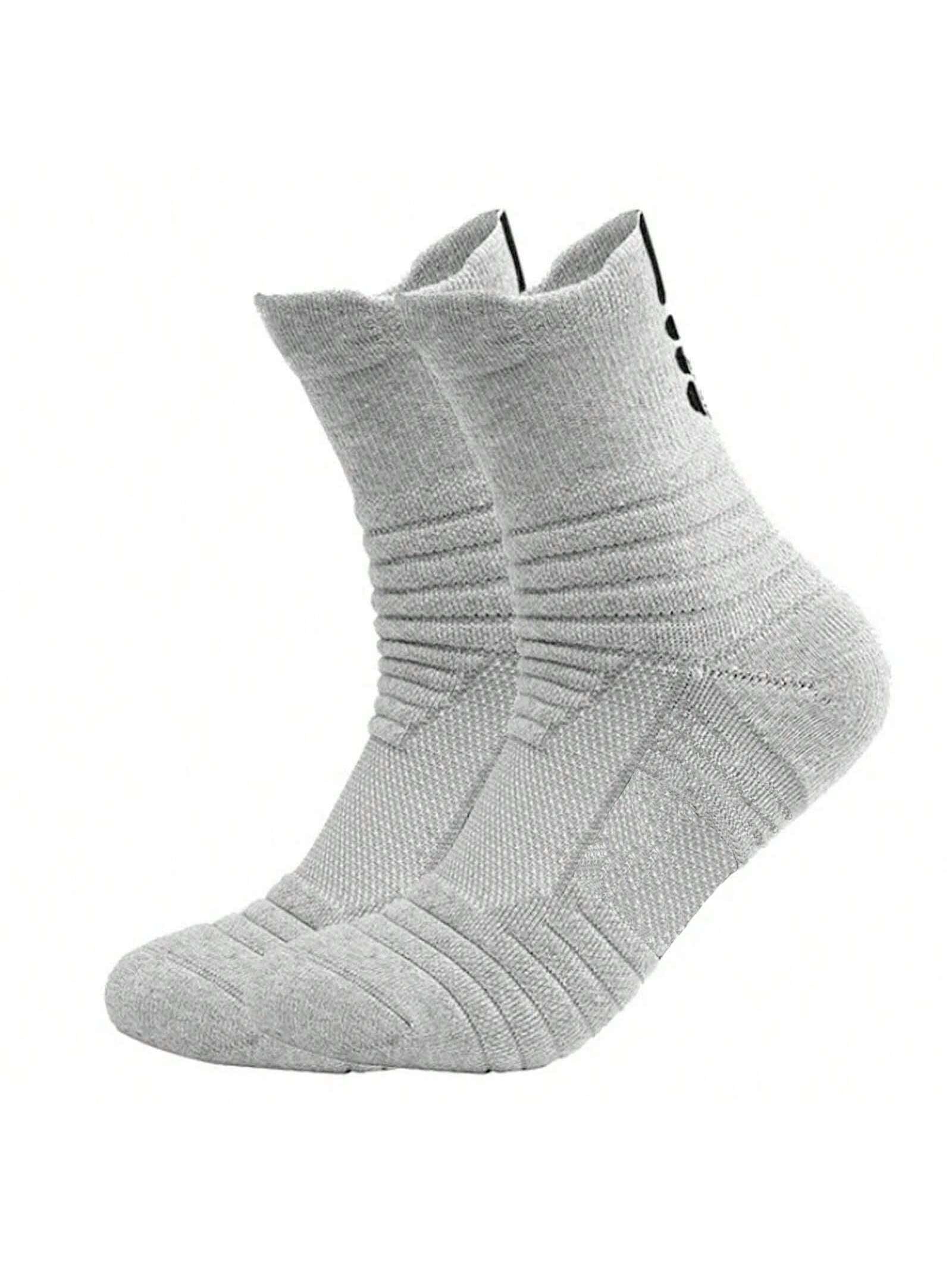 3Pairs Marathon Compression Socks - Ultra-Thin, Breathable, Moisture-Wicking, Arch Support, Calf Sleeves For Outdoor Fitness, Sports, Running, Hiking, Cycling, And Athletic Performance - Short Socks For Men And Women