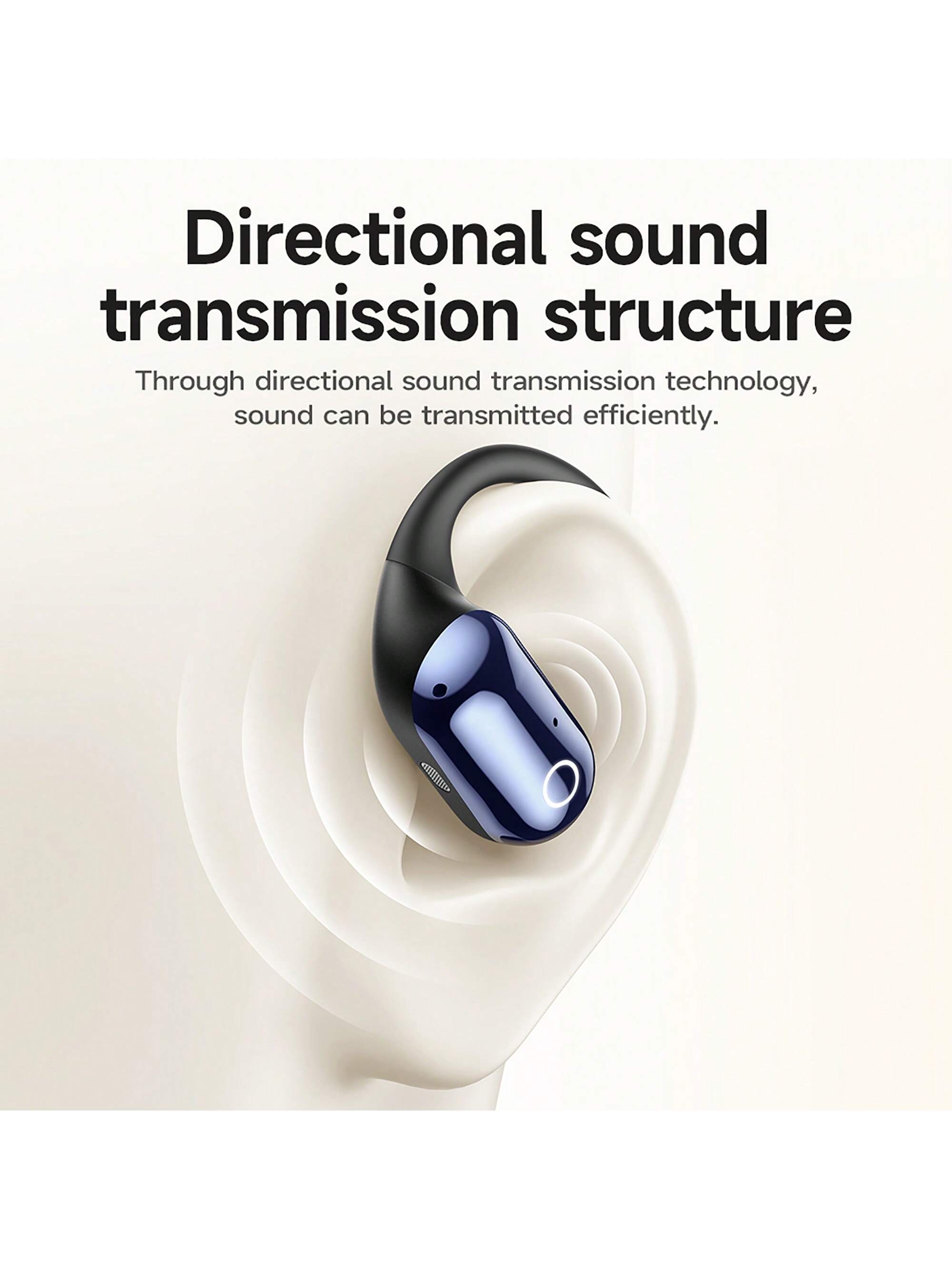 HOCO Open-Ear True Wireless Bluetooth Earphones, Lightweight