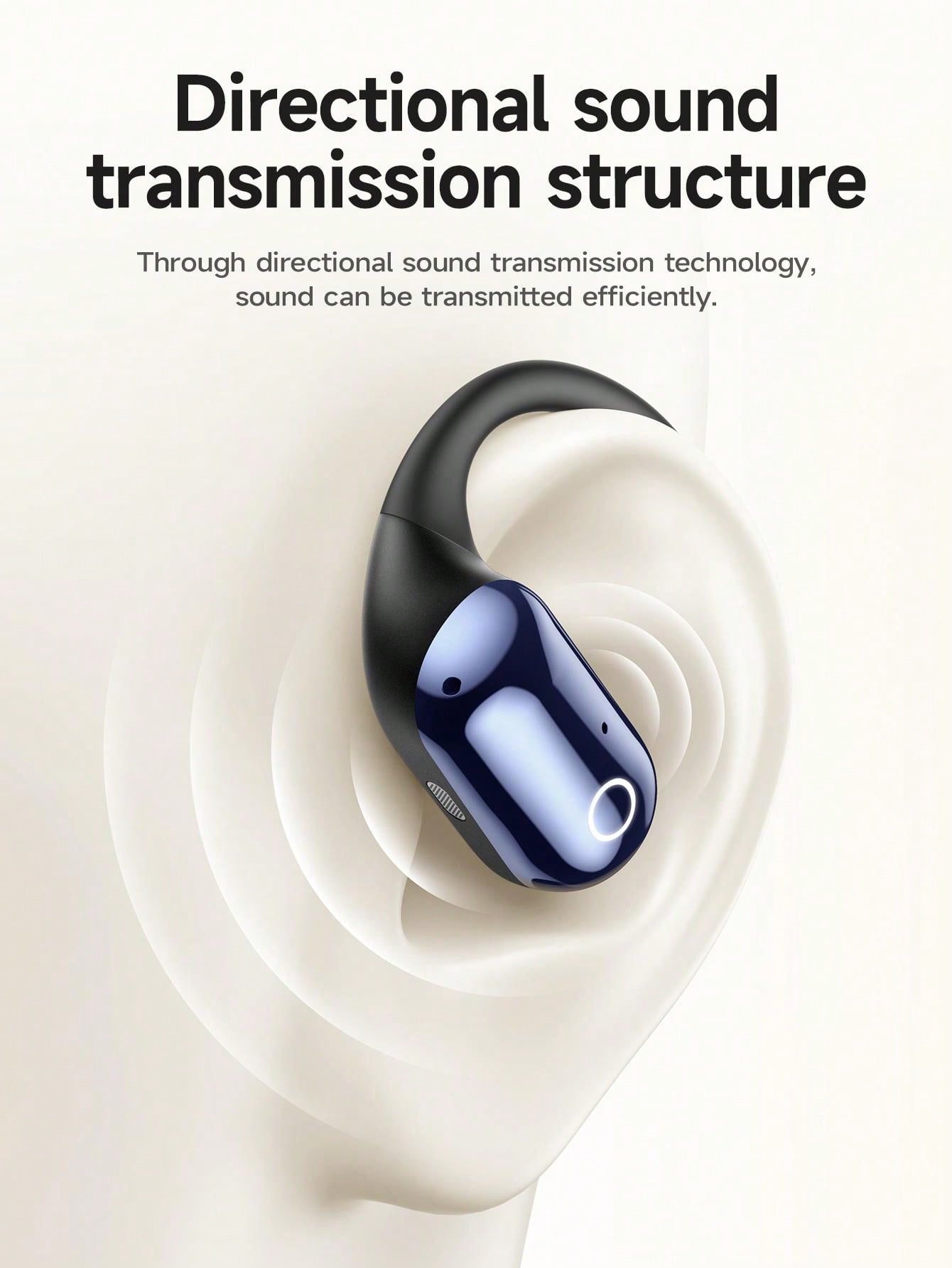 HOCO Open-Ear True Wireless Bluetooth Earphones, Lightweight