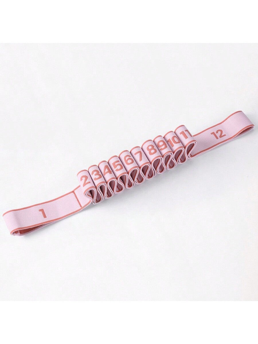 Yoga Fitness Stretching Band Segmented Digital Stretch Band Dance Training Resistance Band Shoulder Opening Stretching Band
