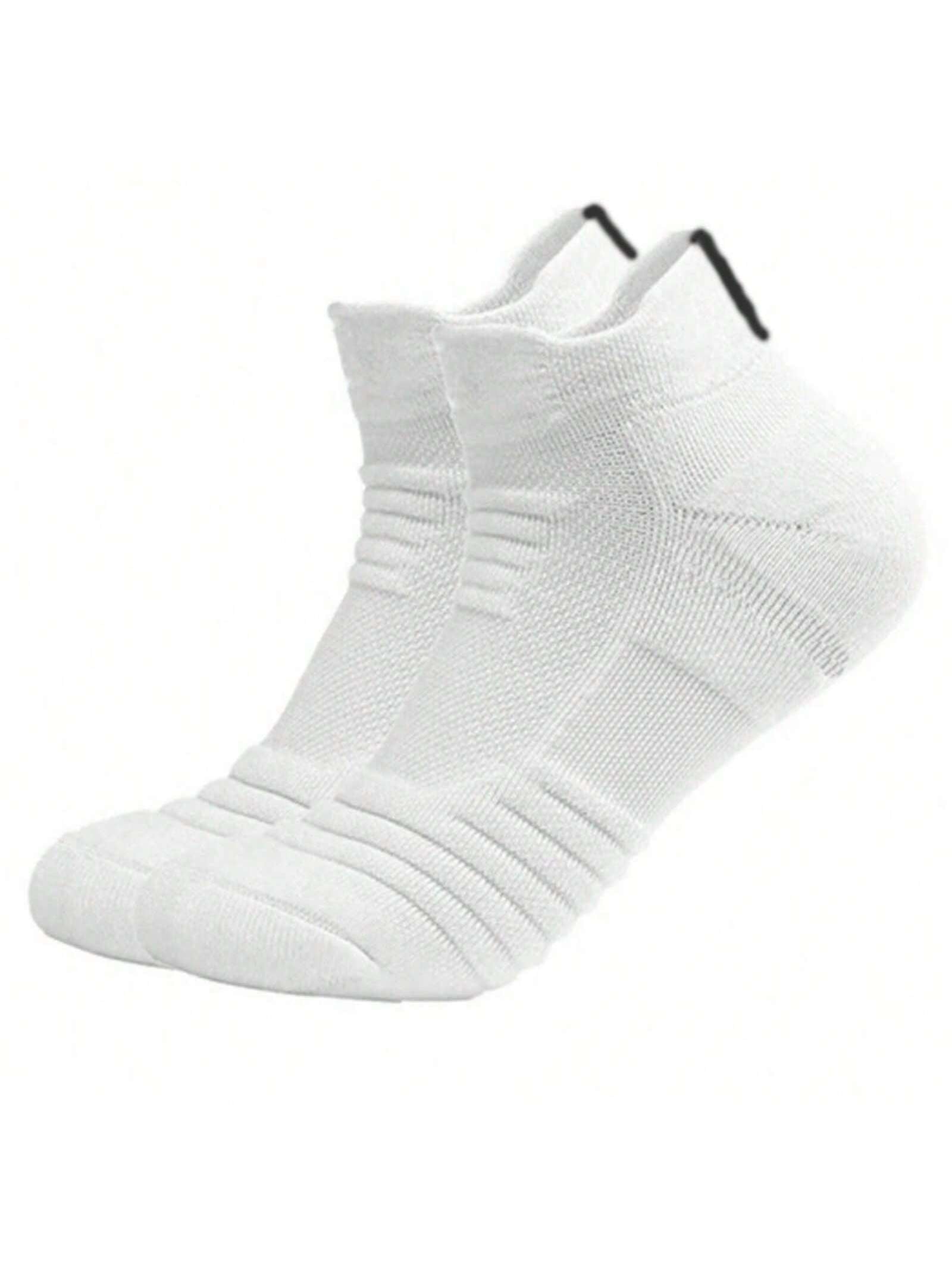 3Pairs Marathon Compression Socks - Ultra-Thin, Breathable, Moisture-Wicking, Arch Support, Calf Sleeves For Outdoor Fitness, Sports, Running, Hiking, Cycling, And Athletic Performance - Short Socks For Men And Women