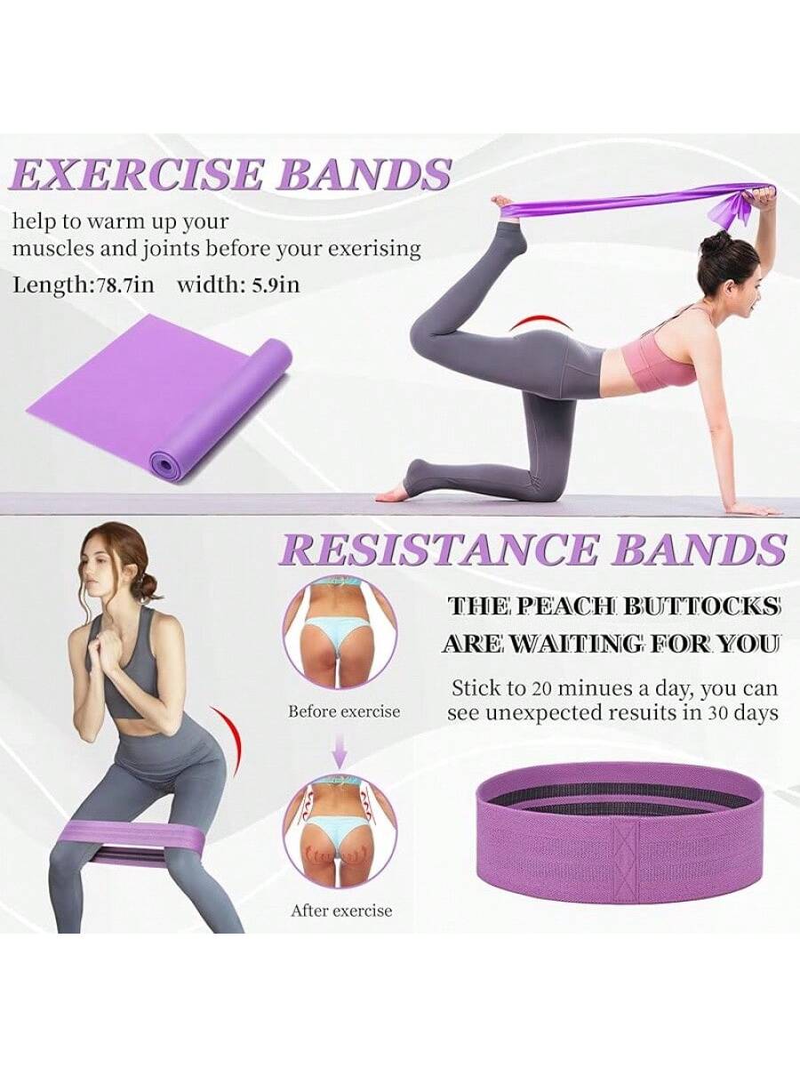 Yoga Wheel 12 In 1 Set With Back Roller For Pain Relief