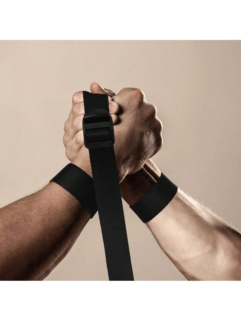 1 Pc Universal Nylon Wrist Support Strap, Non-Slip Grip For Arm Wrestling, 40 Inch Length