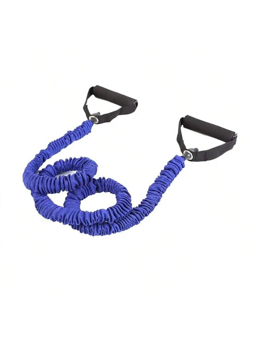 1pc TPE Resistance Band, Home Gym Fitness Training Elastic Band, Workout Stretch Strap, Latex Exercise Band, Fitness Yoga Pilates Stretching Equipment, Christmas