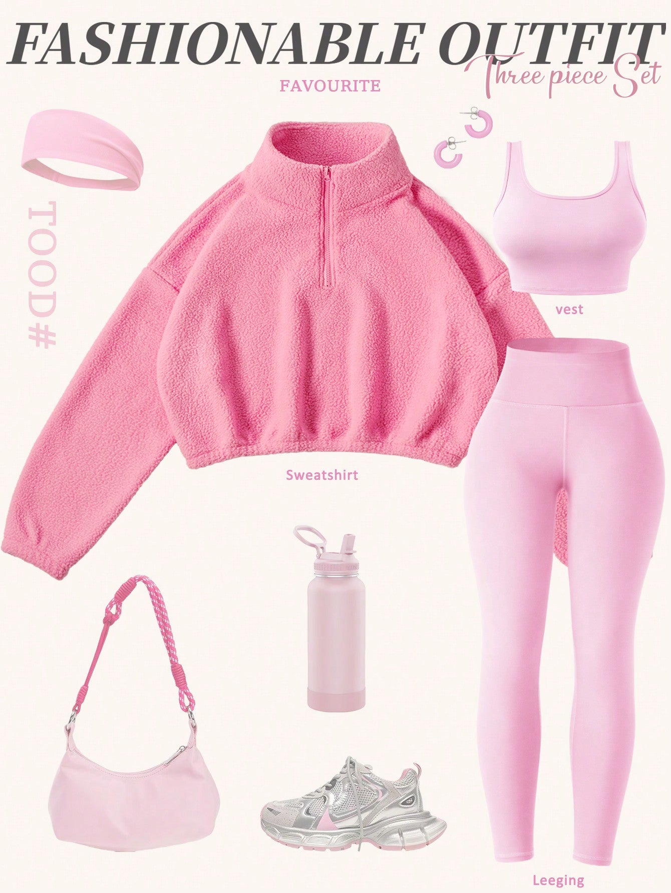 Sport Easify Women Sports Sexy Three-Piece Set High Neck Perspective Long Sleeve Jacket, Sports Tight Vest, High Waisted Leggings, Suitable