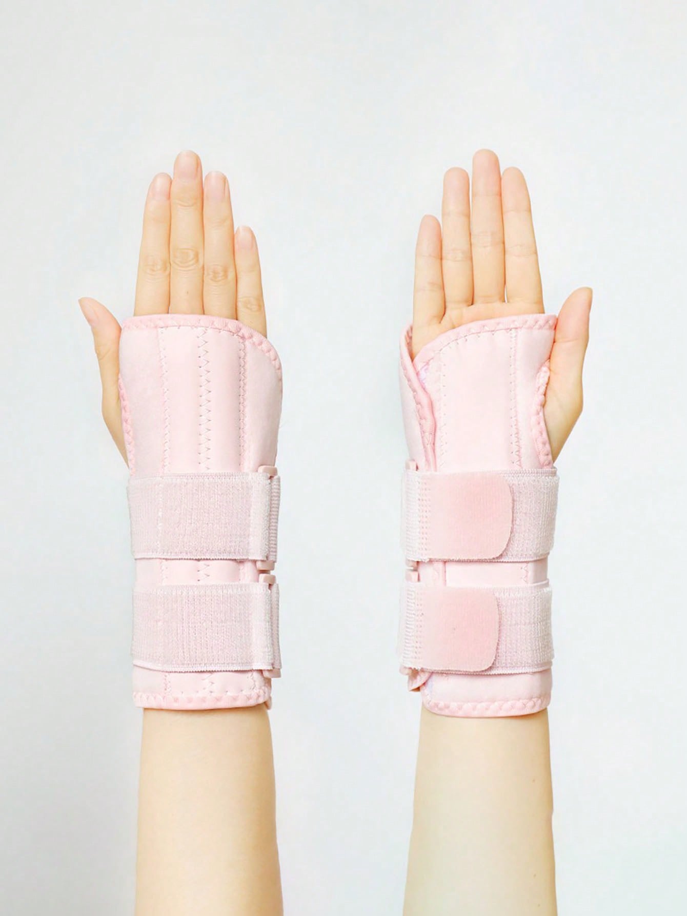 1pc Adjustable Sports Wristbands With Detachable Steel Support - Hook-And-Loop Fastener Closure, Hand Wash Only