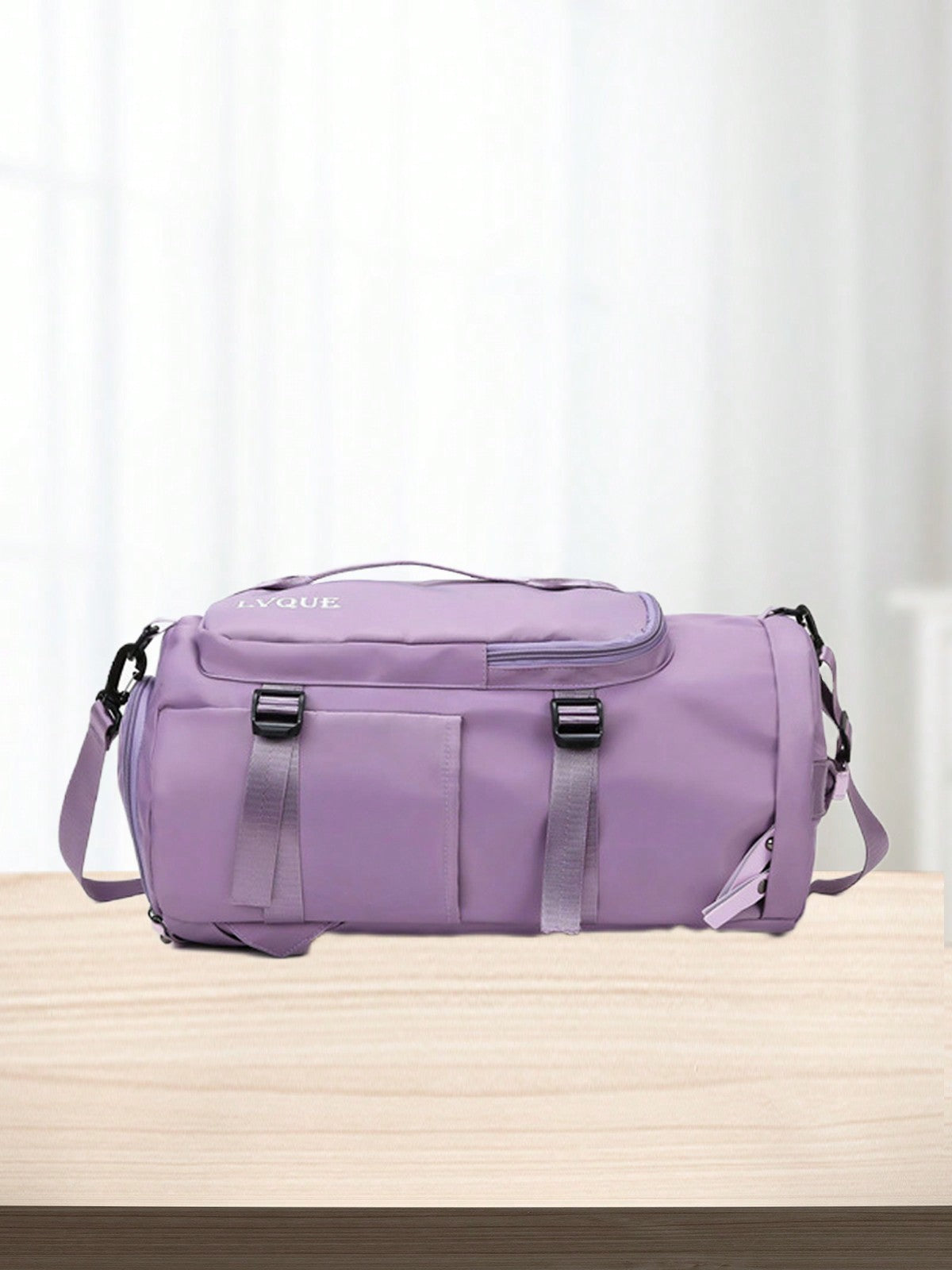 Unisex Sports Bag Shoulder Backpack Handheld Large Capacity Lightweight Travel Bag Sports Gym Bag