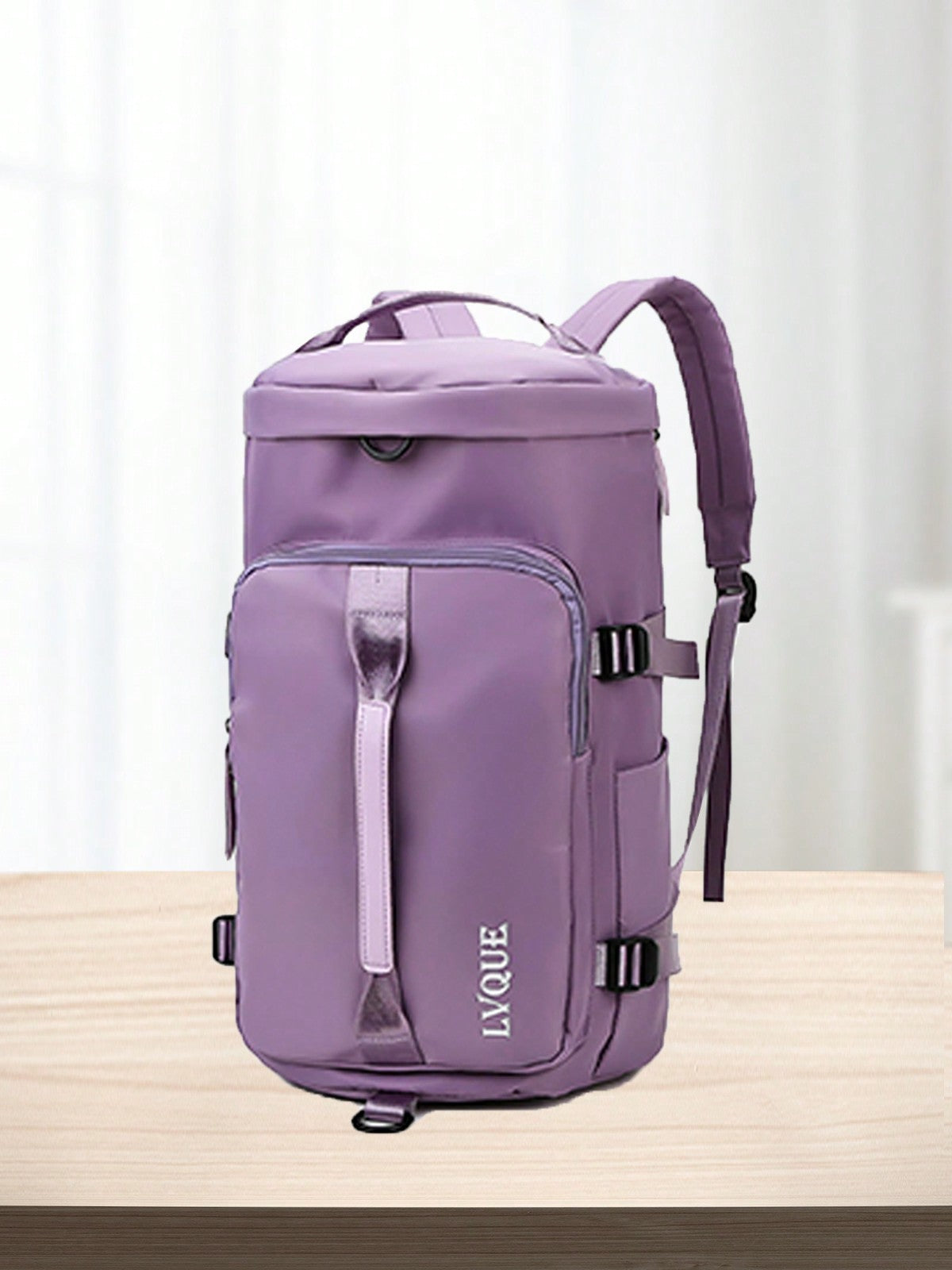 Unisex Sports Bag Shoulder Backpack Handheld Large Capacity Lightweight Travel Bag Sports Gym Bag