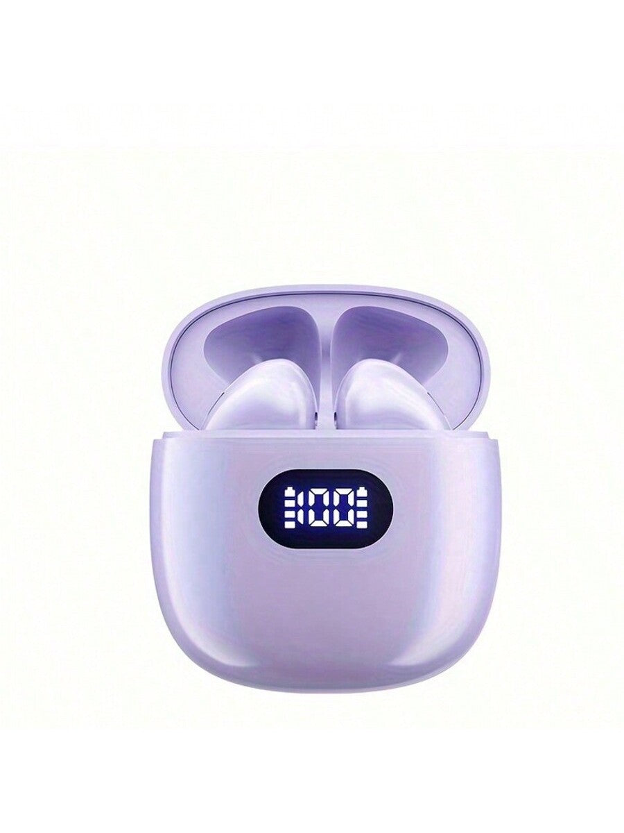 True Wireless Earbuds With LCD Display - Comfortable Semi-In-Ear Design, HiFi Sound Quality And 9D Surround, Suitable For Calling, Touch Control, Wireless Connection, Ideal Compatible With Apple/Android/ Devices