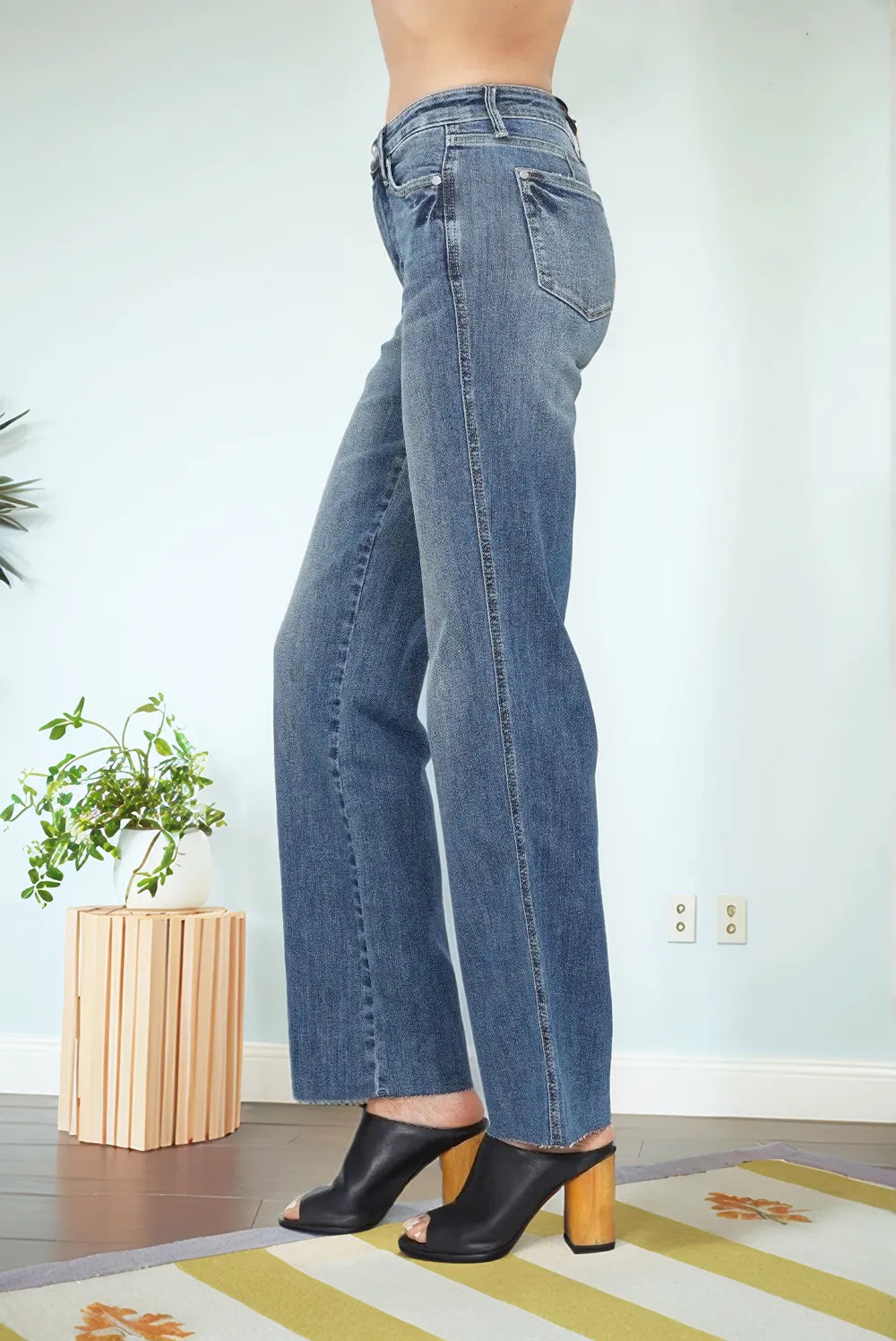 Judy Blue Full Size Tummy Control Straight Jeans