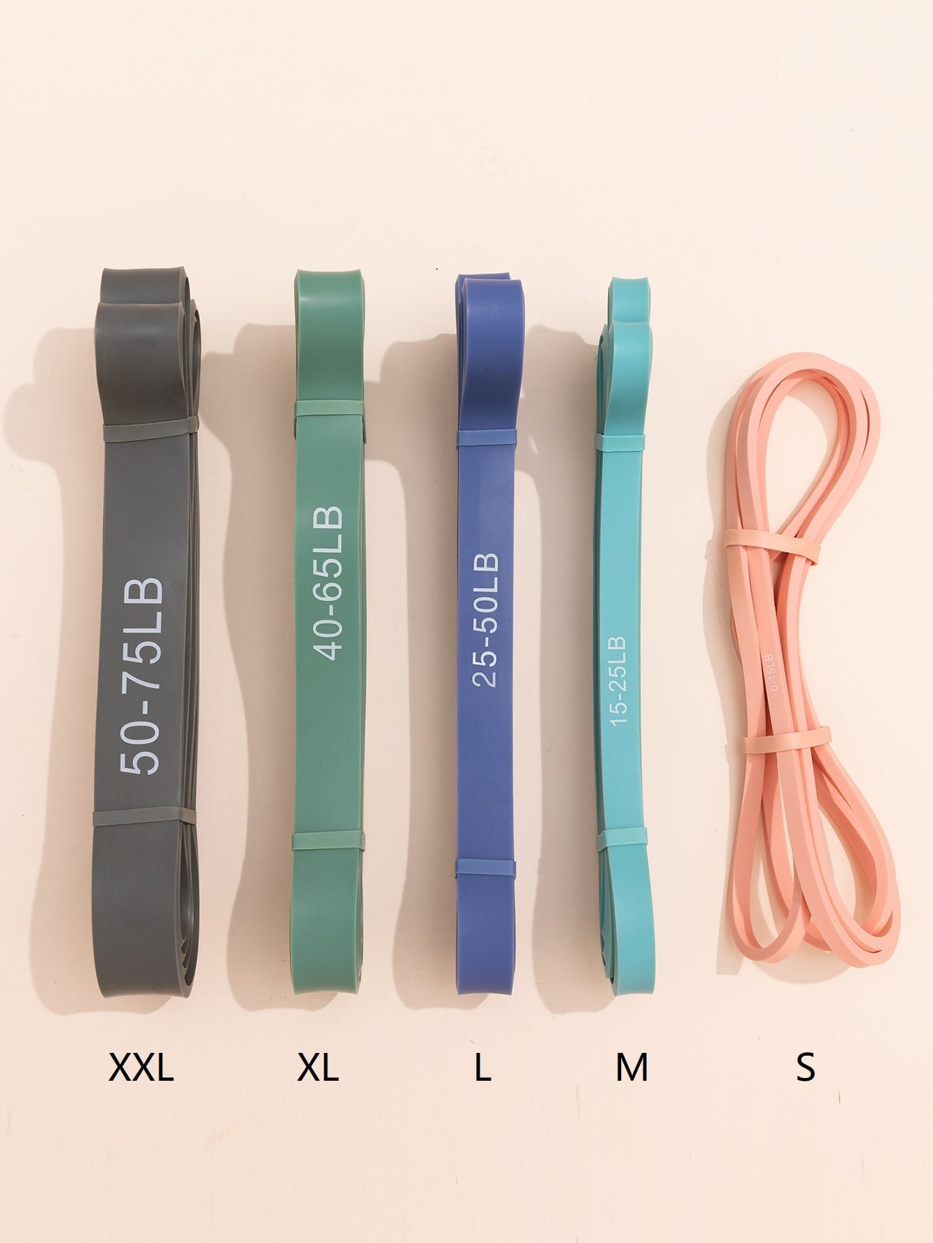 1pc Rubber Yoga Resistance Band