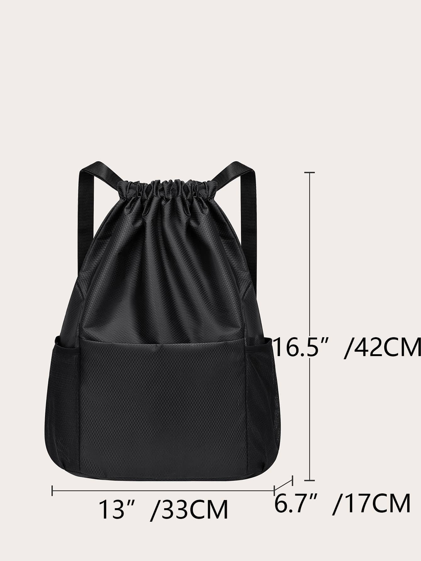 Minimalist Waterproof Large Capacity Drawstring Training Bag Travel Bag