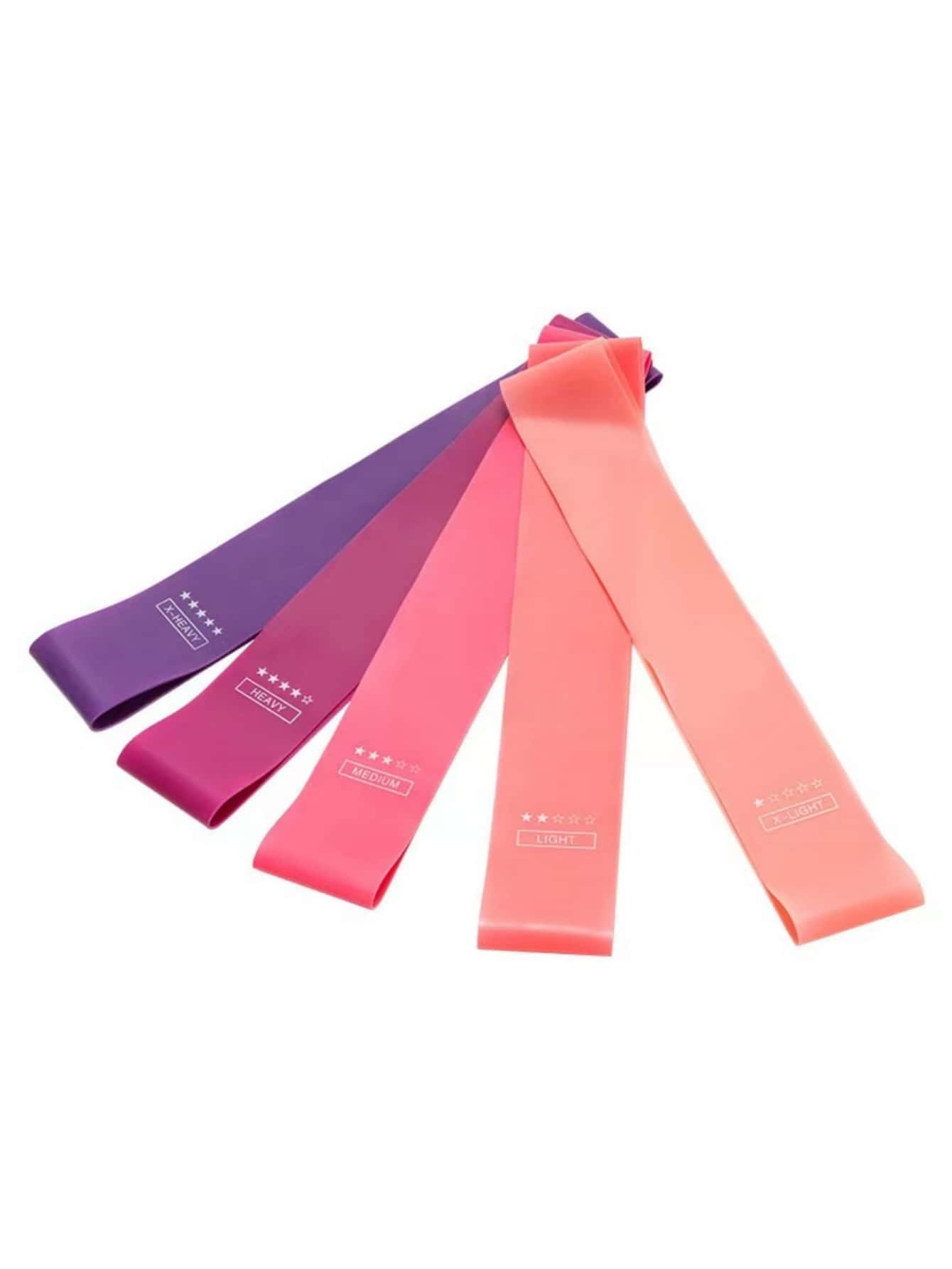 5pcs Yoga Workout Resistance Band