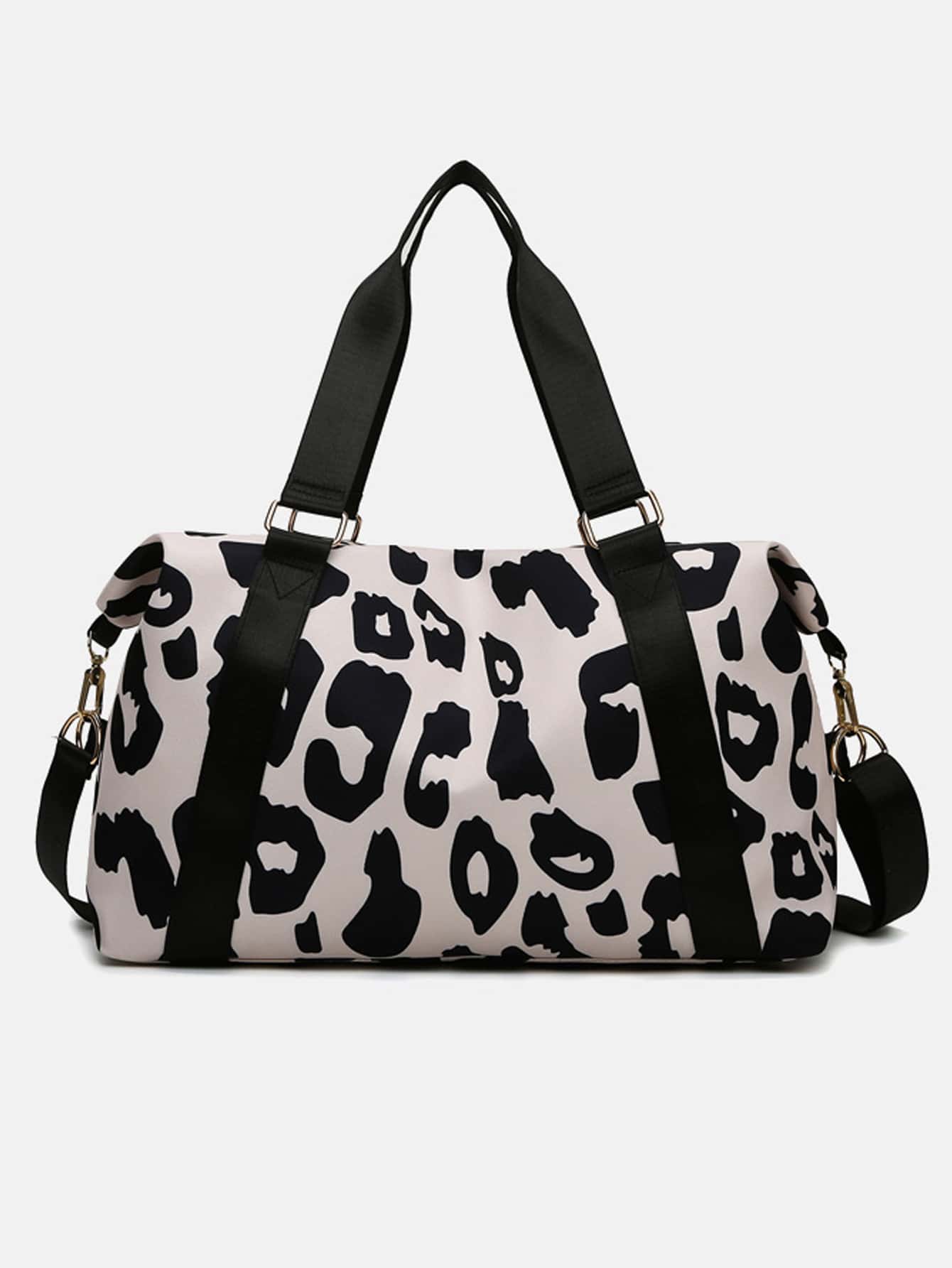 Leopard Pattern Training Bag Travel Bag