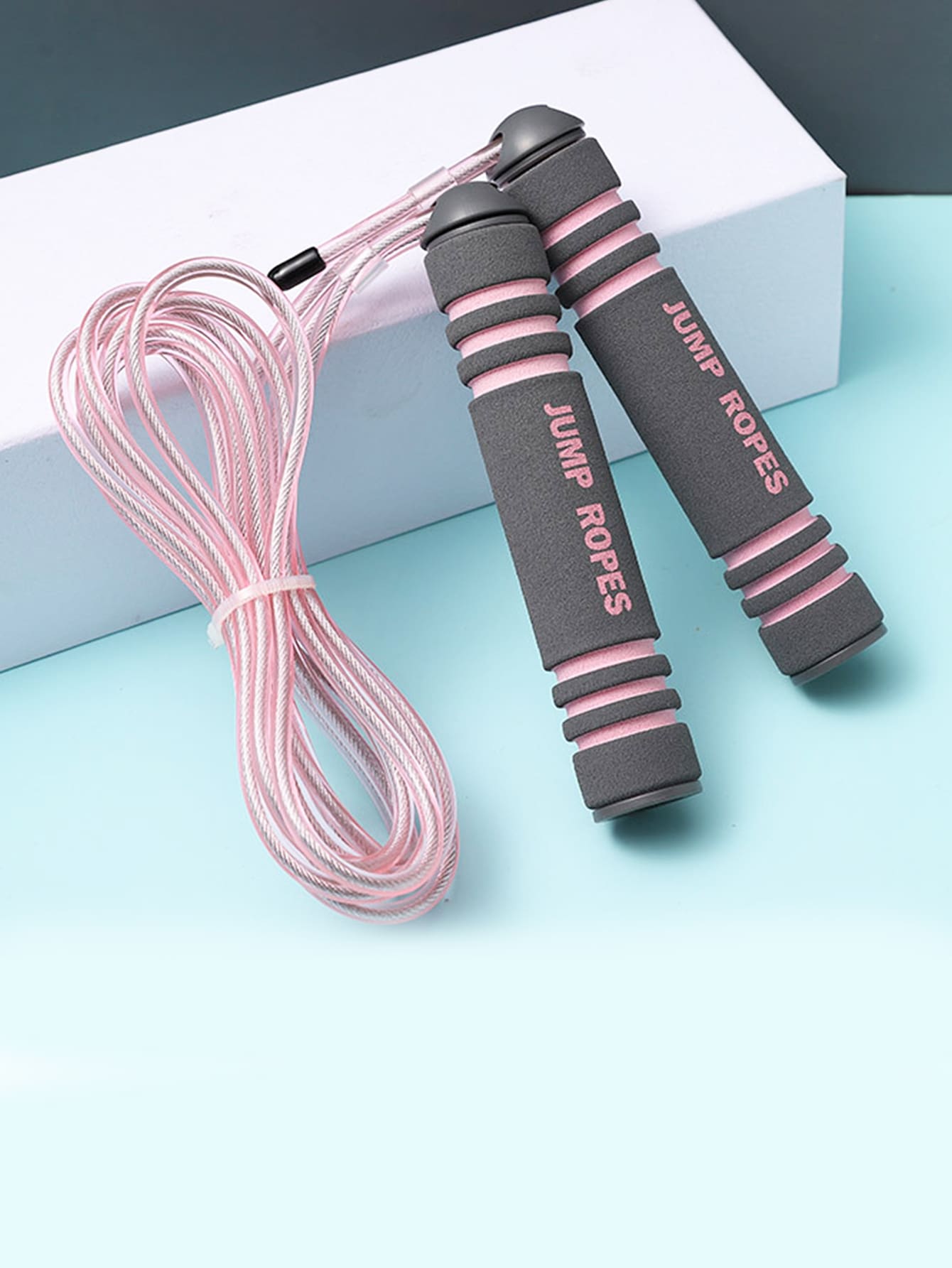 1pc Fitness Exercise Steel Wire Skipping Rope