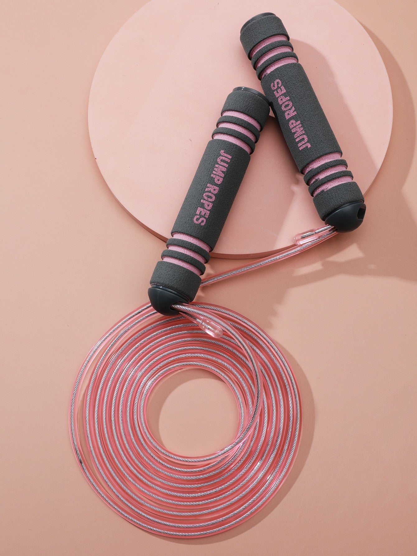 1pc Fitness Exercise Steel Wire Skipping Rope