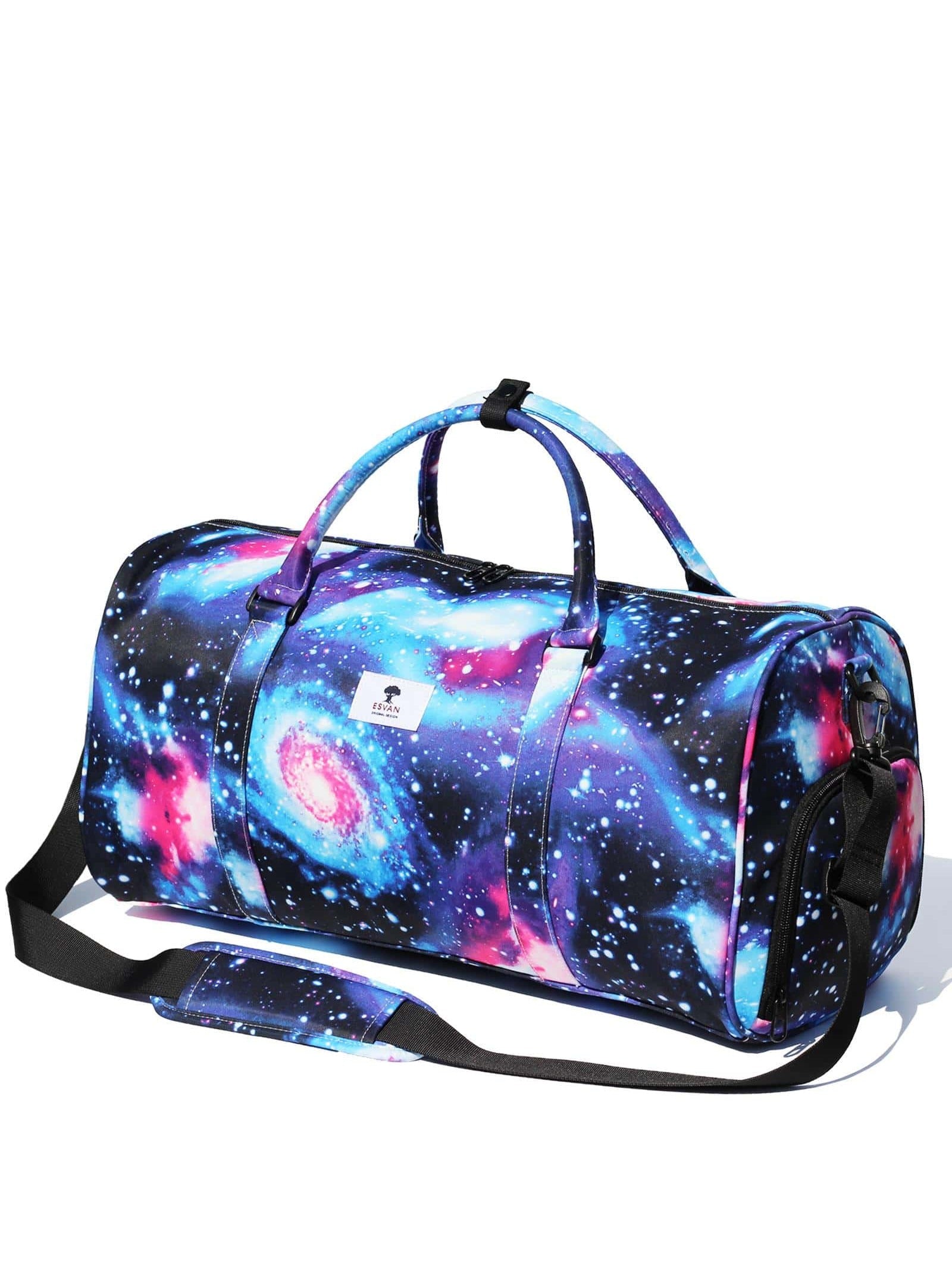 Original Floral Water Resistant Duffel Bag Gym bag Weekender Travel Bag for Gym Beach Travel School Daily Bags