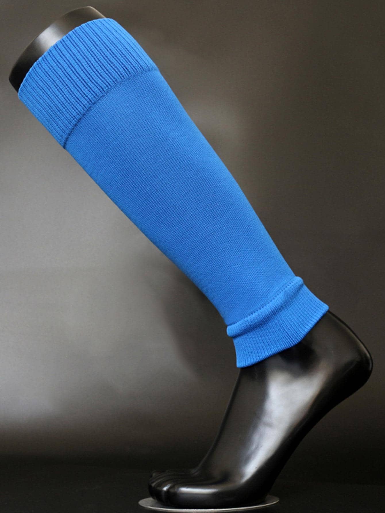 Sports Outdoor Solid Color Knitted Fabric Compression Sports Calf Sleeve