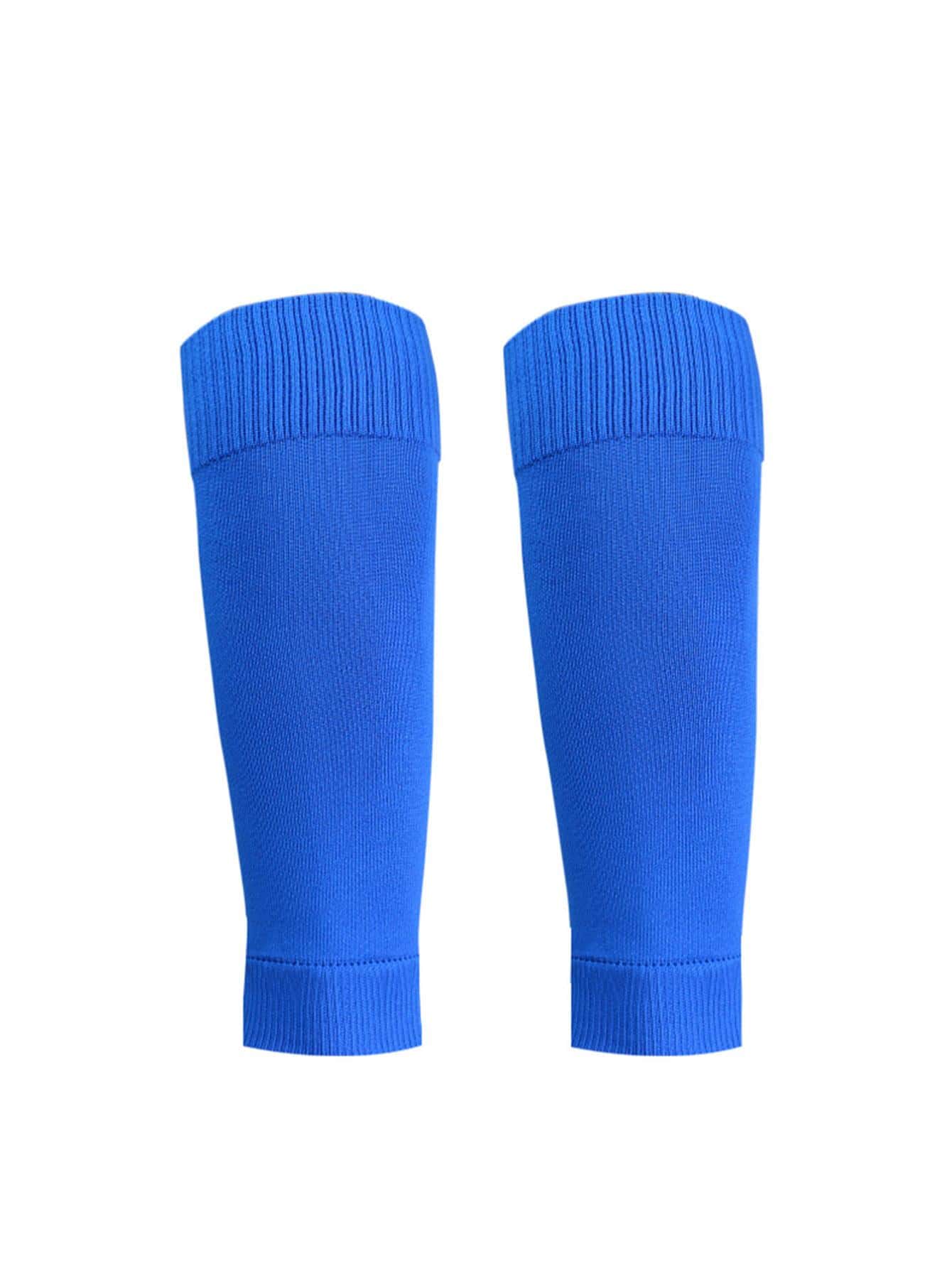 Sports Outdoor Solid Color Knitted Fabric Compression Sports Calf Sleeve